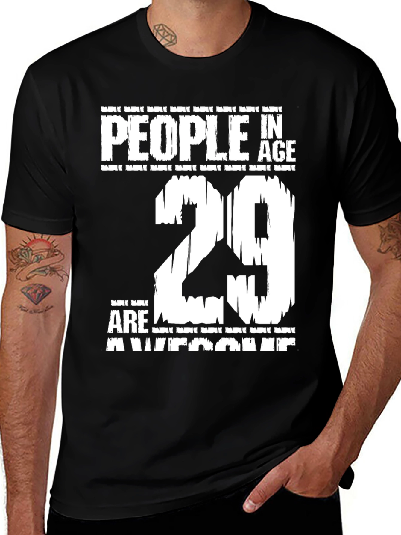 29th Birthday Awesome People T-Shirt