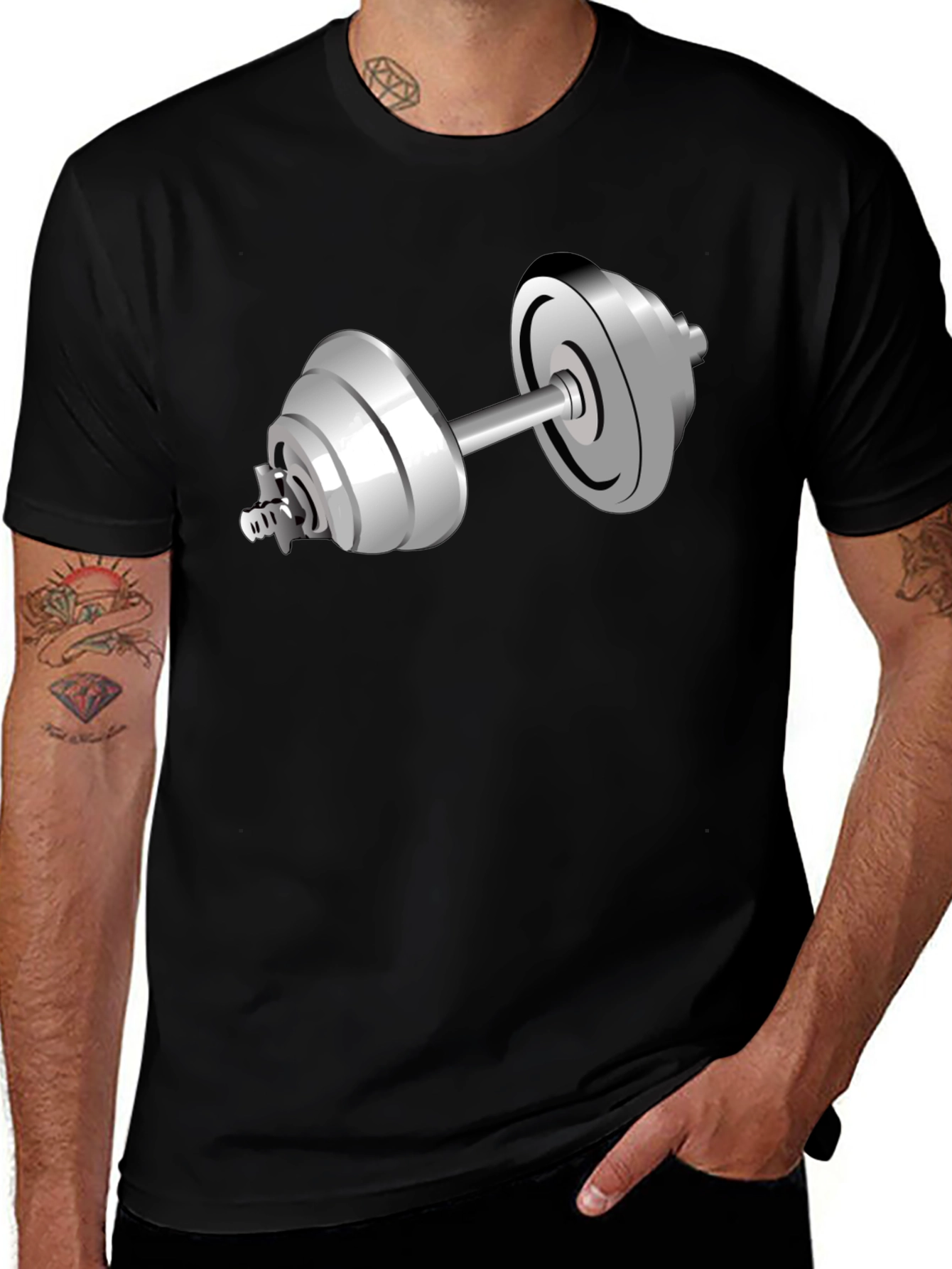 Weightlifting Graphic Tee - Gym & Fitness Apparel