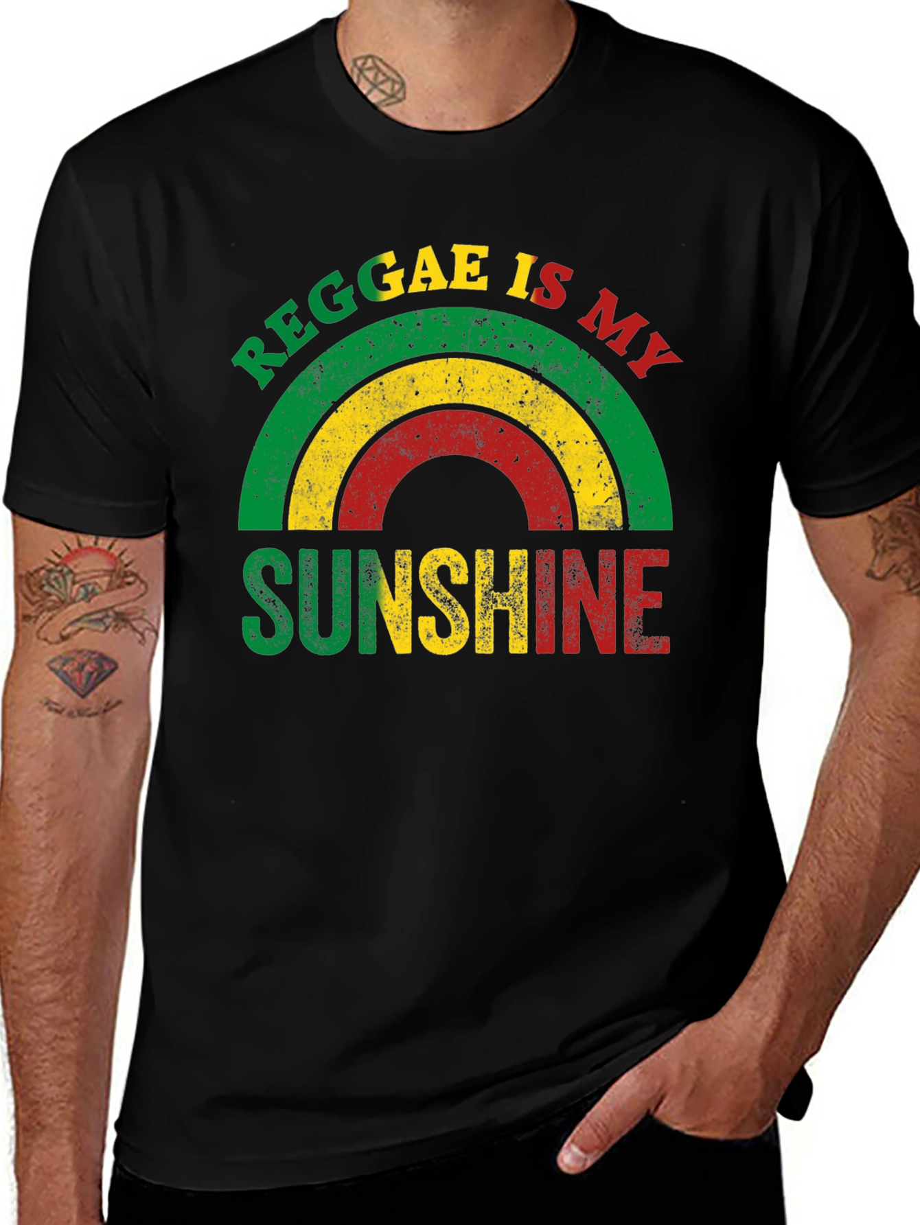 Variant 4 of Reggae Sunshine Graphic T-Shirt