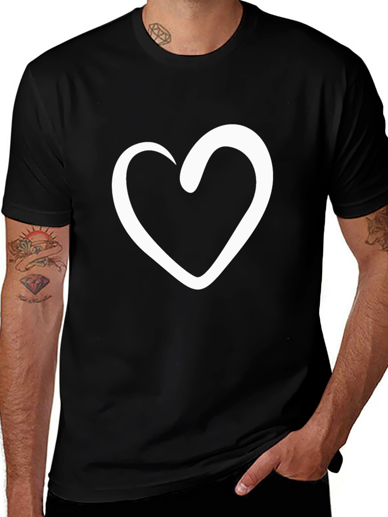 Variant 20 of Classic Heart Tee - Everyday Style