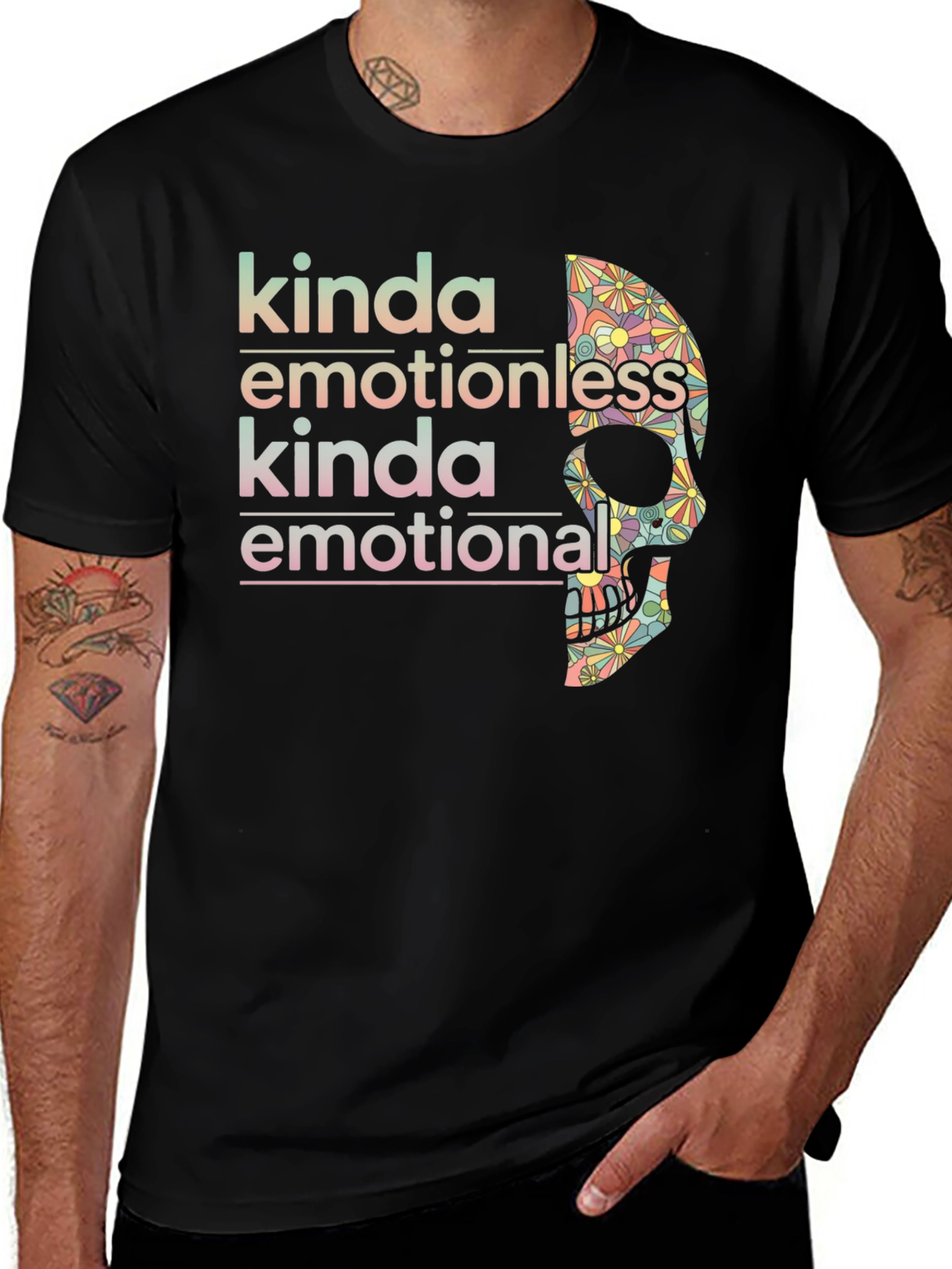Variant 6 of Kinda Emotional T-Shirt