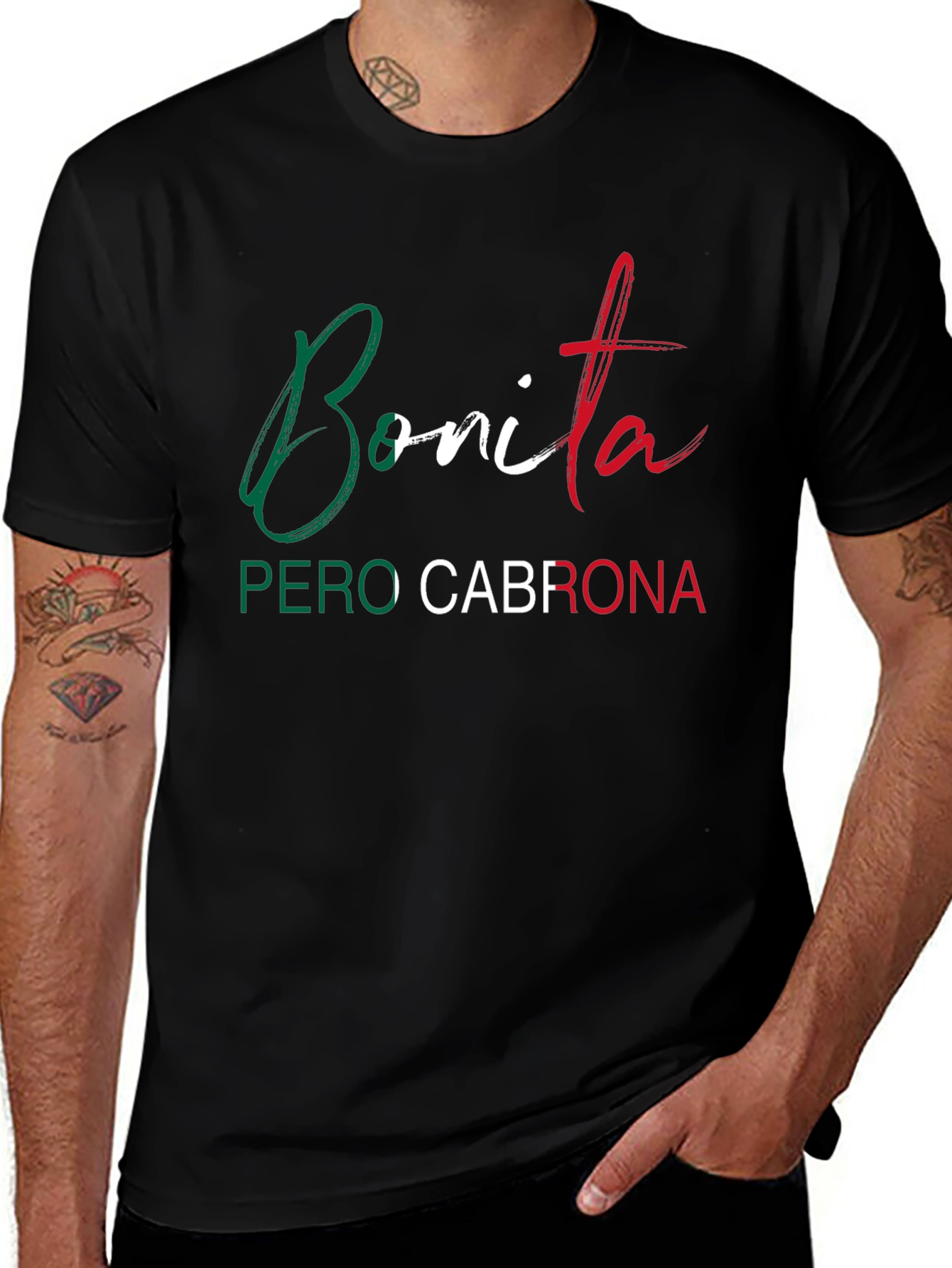 Variant 5 of Bonita Pero Cabrona Graphic Tee