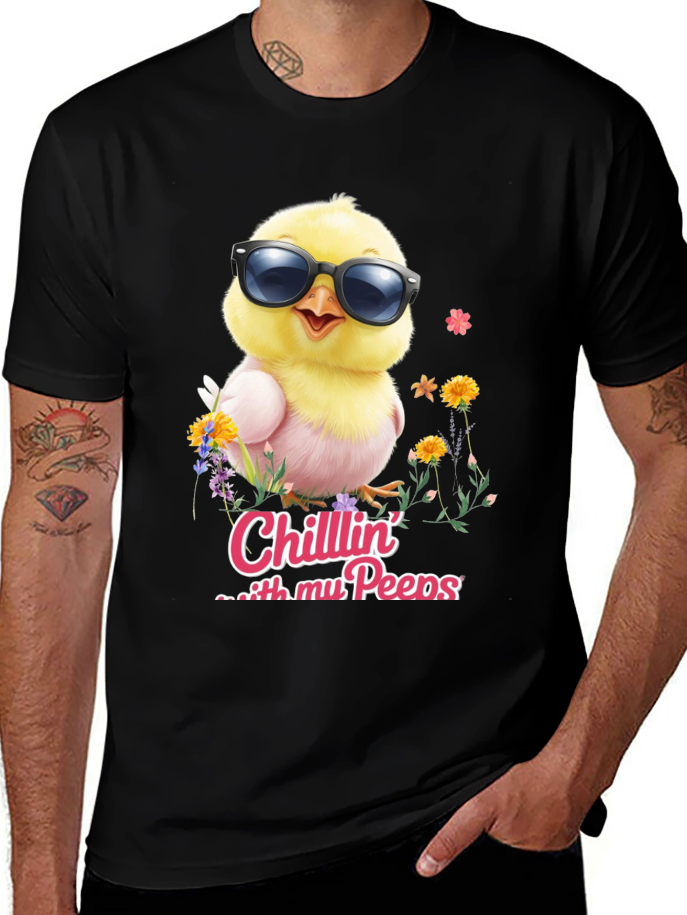 Chillin' with my Peeps Easter T-Shirt