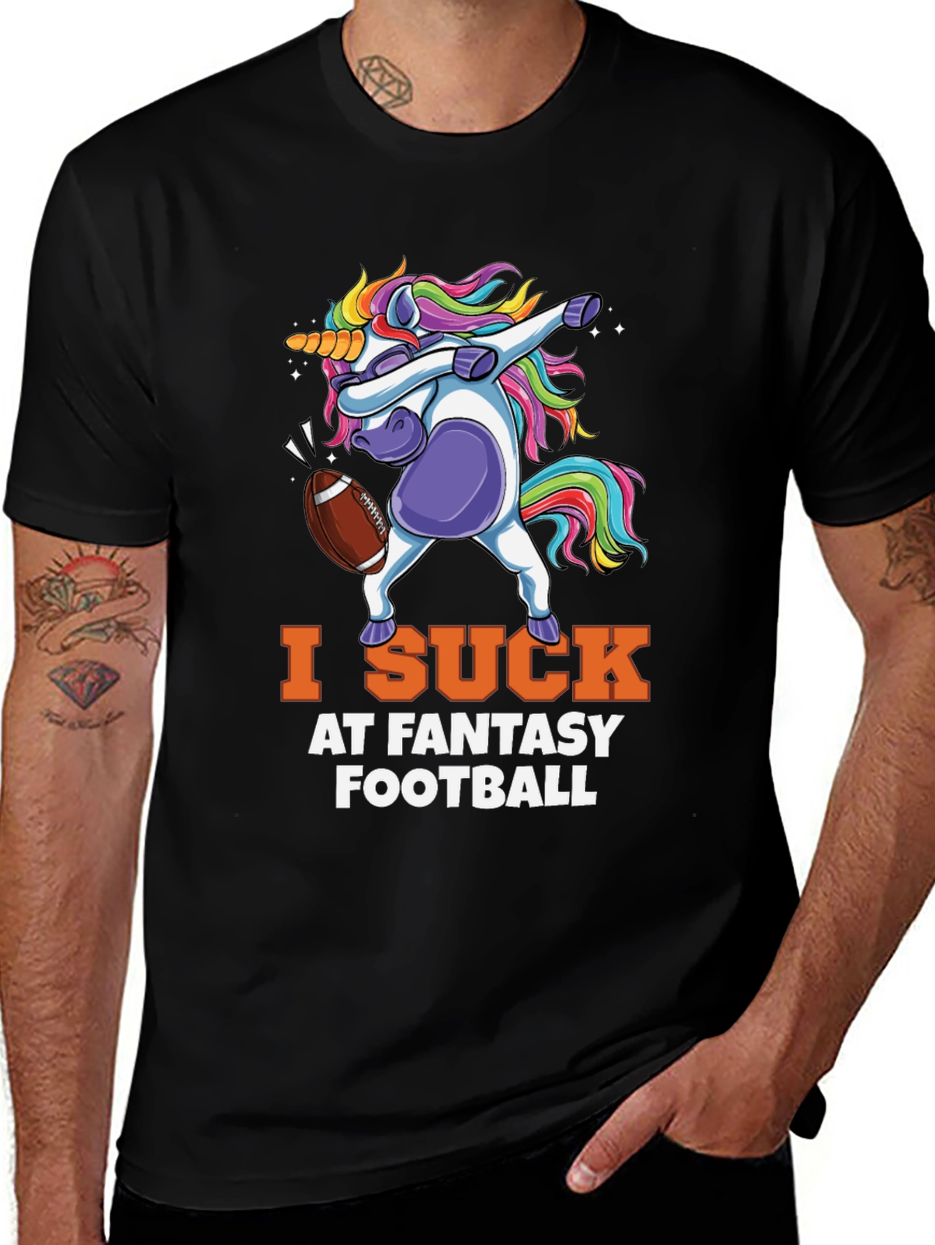 Variant 21 of Fantasy Football T-Shirt - Unicorn Dab