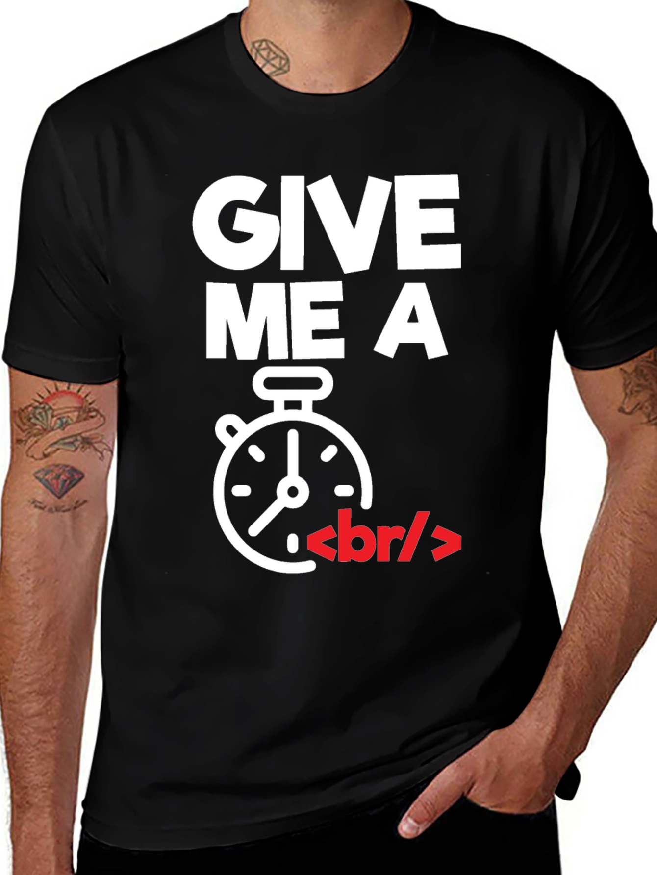 Variant 30 of Give Me A Break T-Shirt - Programmer Humor