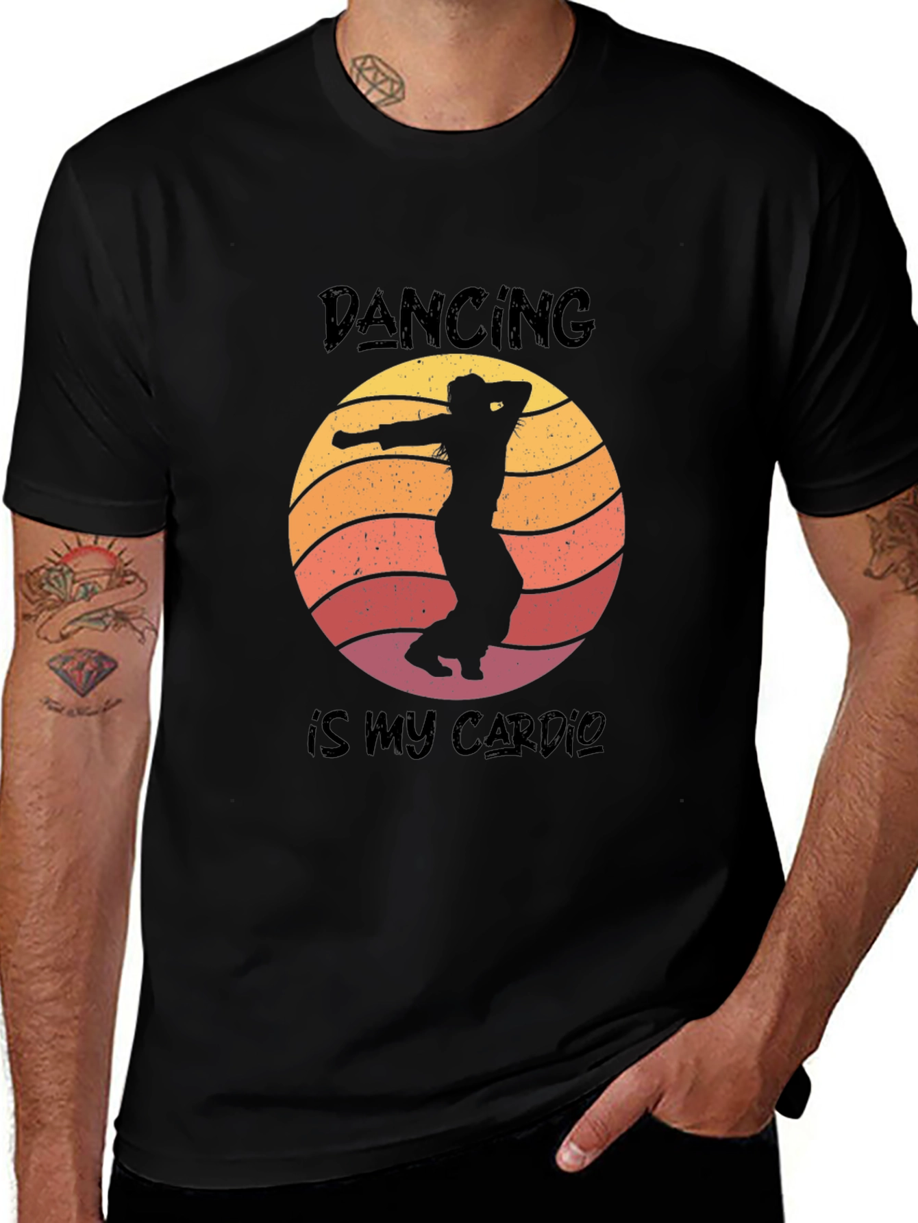 Variant 6 of Dancing is My Cardio Graphic Tee