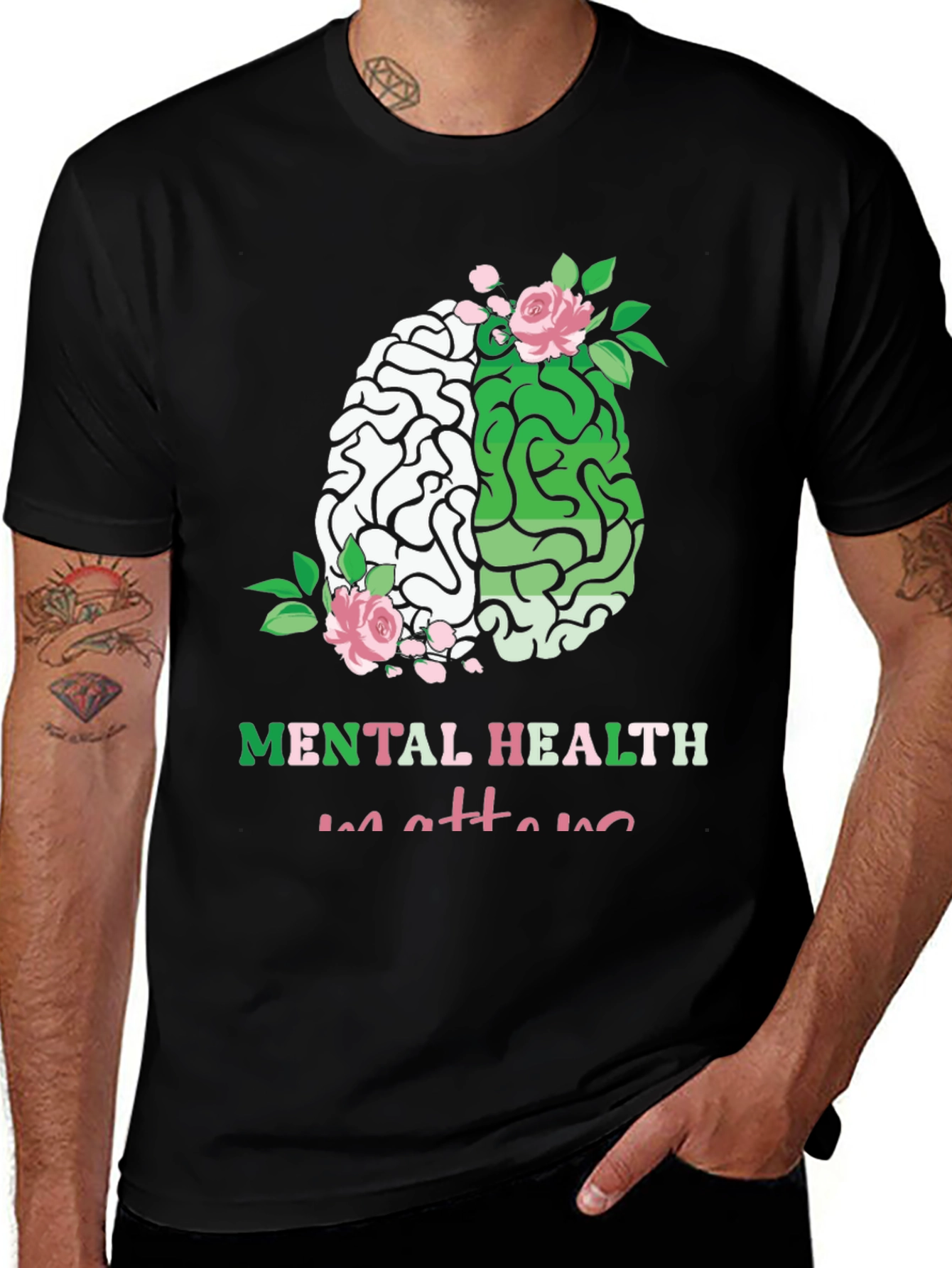 Variant 18 of Mental Health Matters Graphic Tee