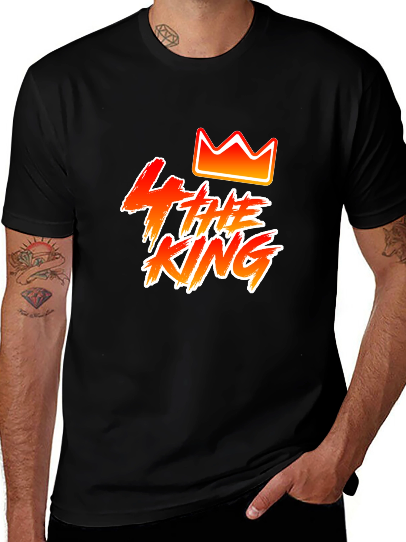 Variant 5 of 4 The King T-Shirt - Bold Graphic Tee