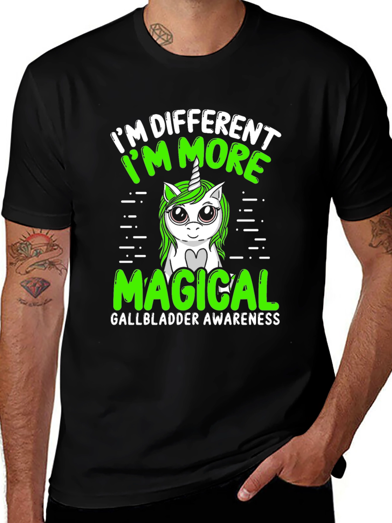 Variant 7 of I'm More Magical Gallbladder Awareness T-Shirt