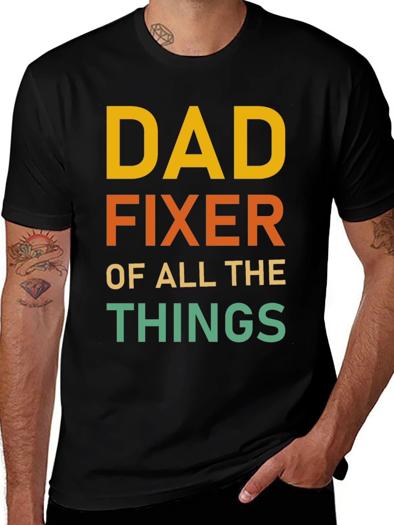 Variant 23 of Dad Fixer T-Shirt