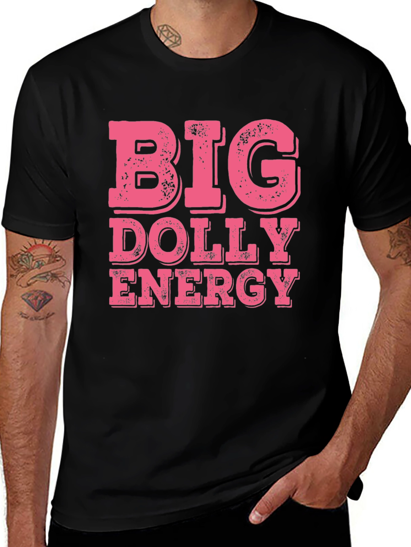 Variant 12 of Big Dolly Energy Graphic Tee