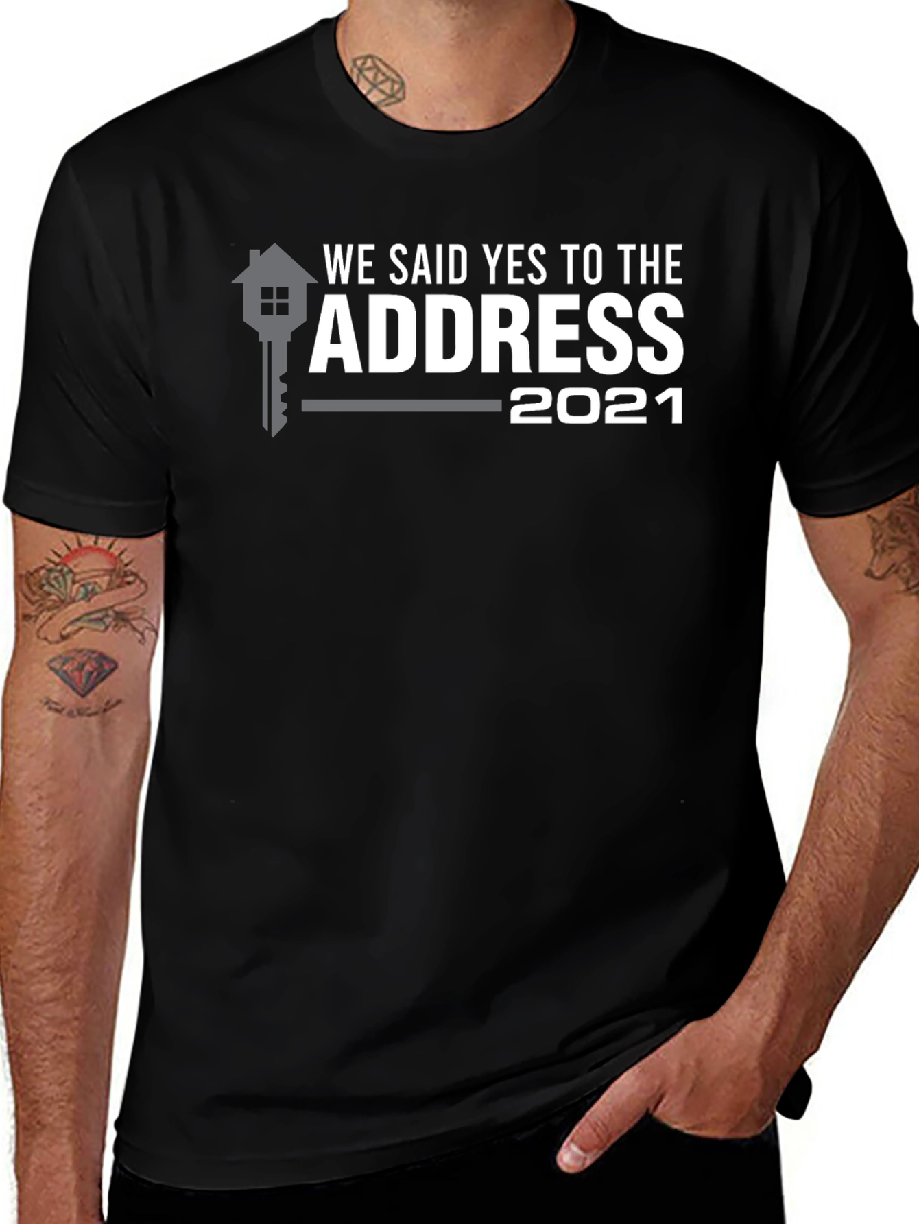 Variant 26 of We Said Yes To The Address 2021 Graphic T-Shirt