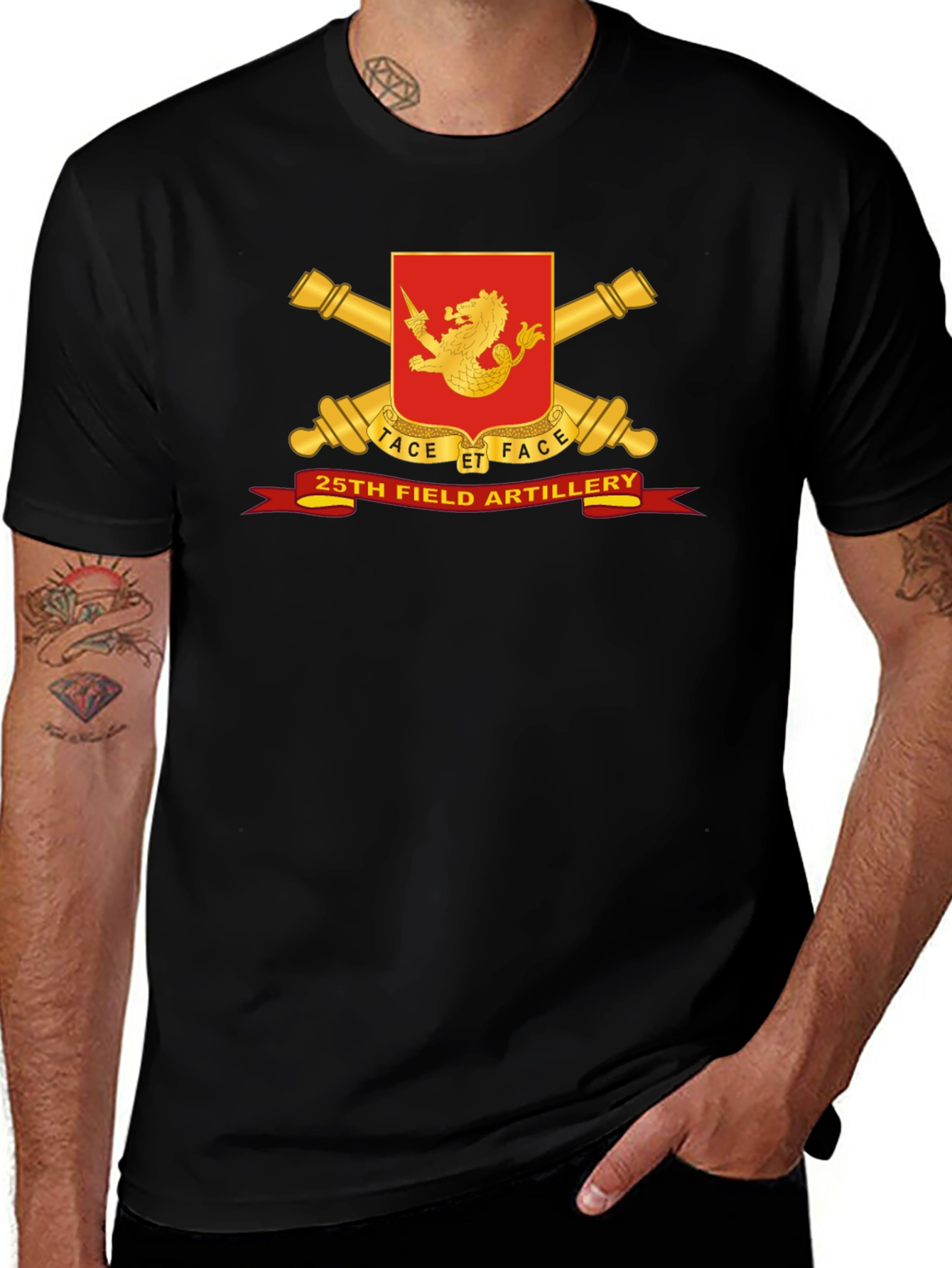Variant 7 of 25th Field Artillery T-Shirt