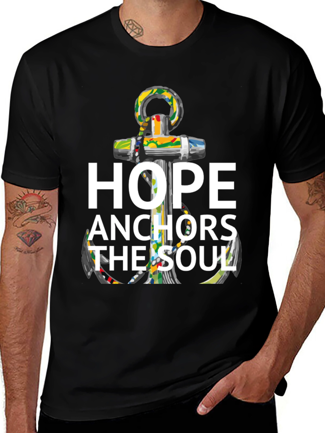 Variant 12 of Hope Anchors The Soul T-Shirt