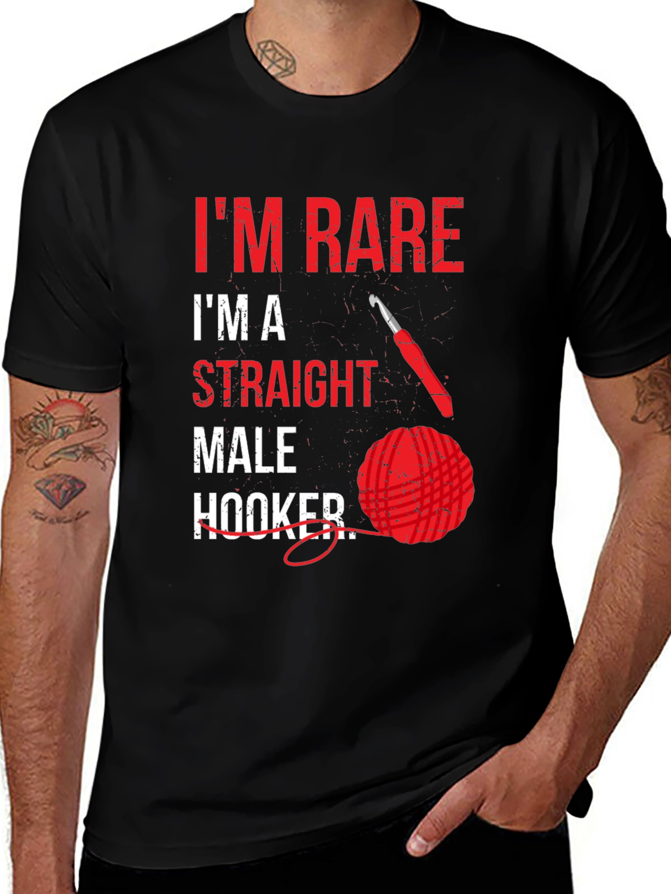 Variant 16 of I'm Rare Straight Male Hooker T-Shirt