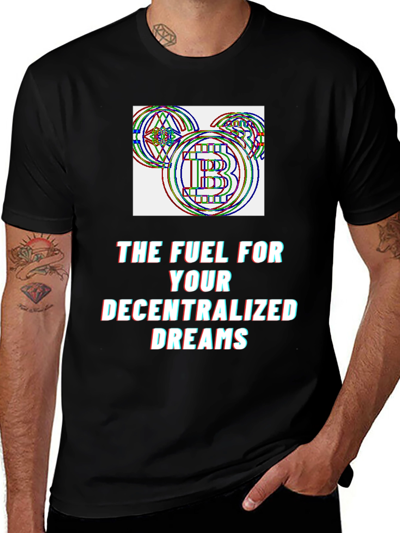 Decentralized Dreams Bitcoin T-Shirt