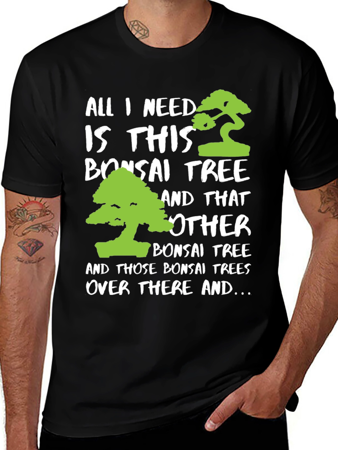 Bonsai Tree Lover T-Shirt - Nature Inspired Graphic Tee