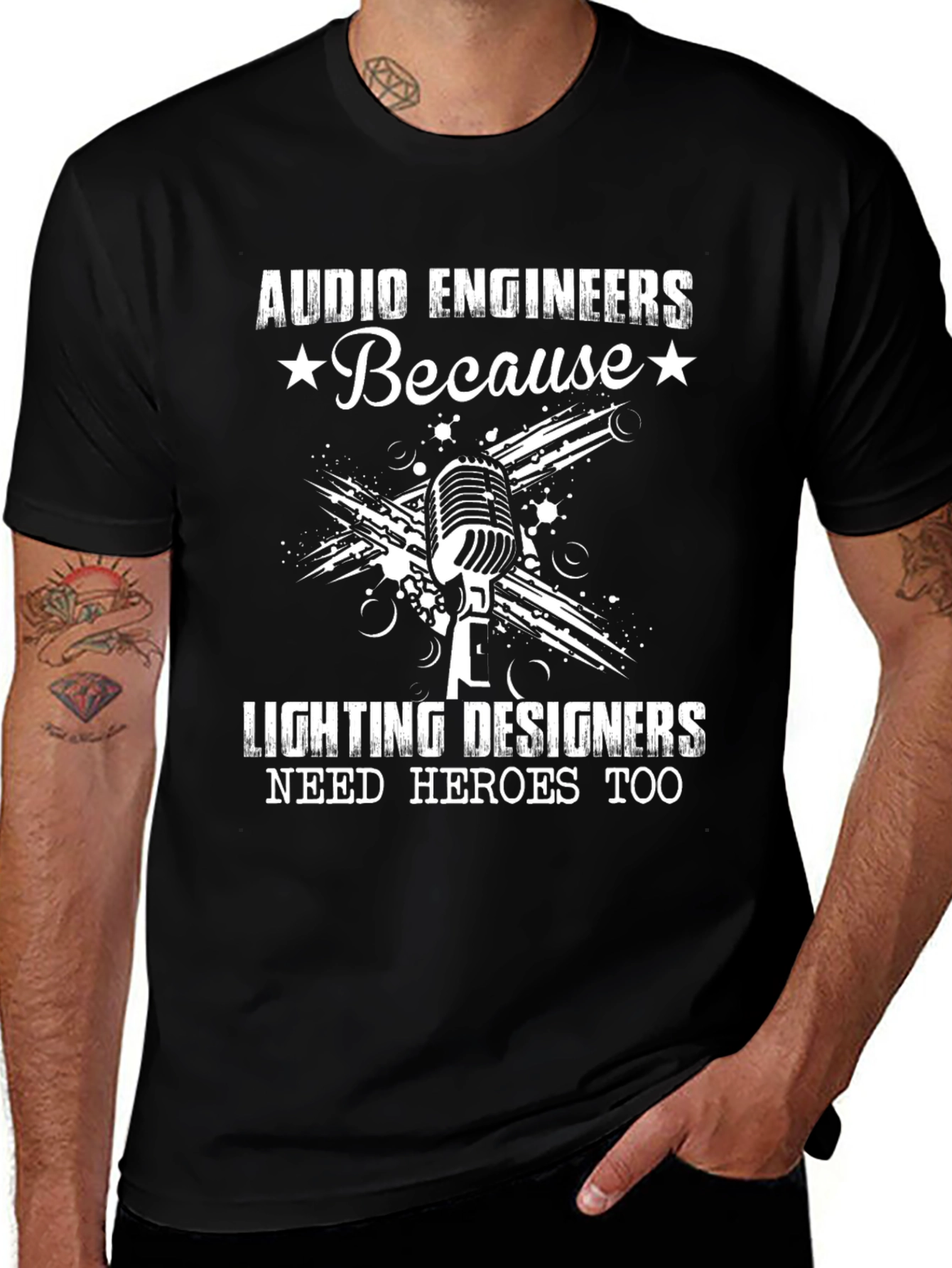 Audio Engineer Hero T-Shirt