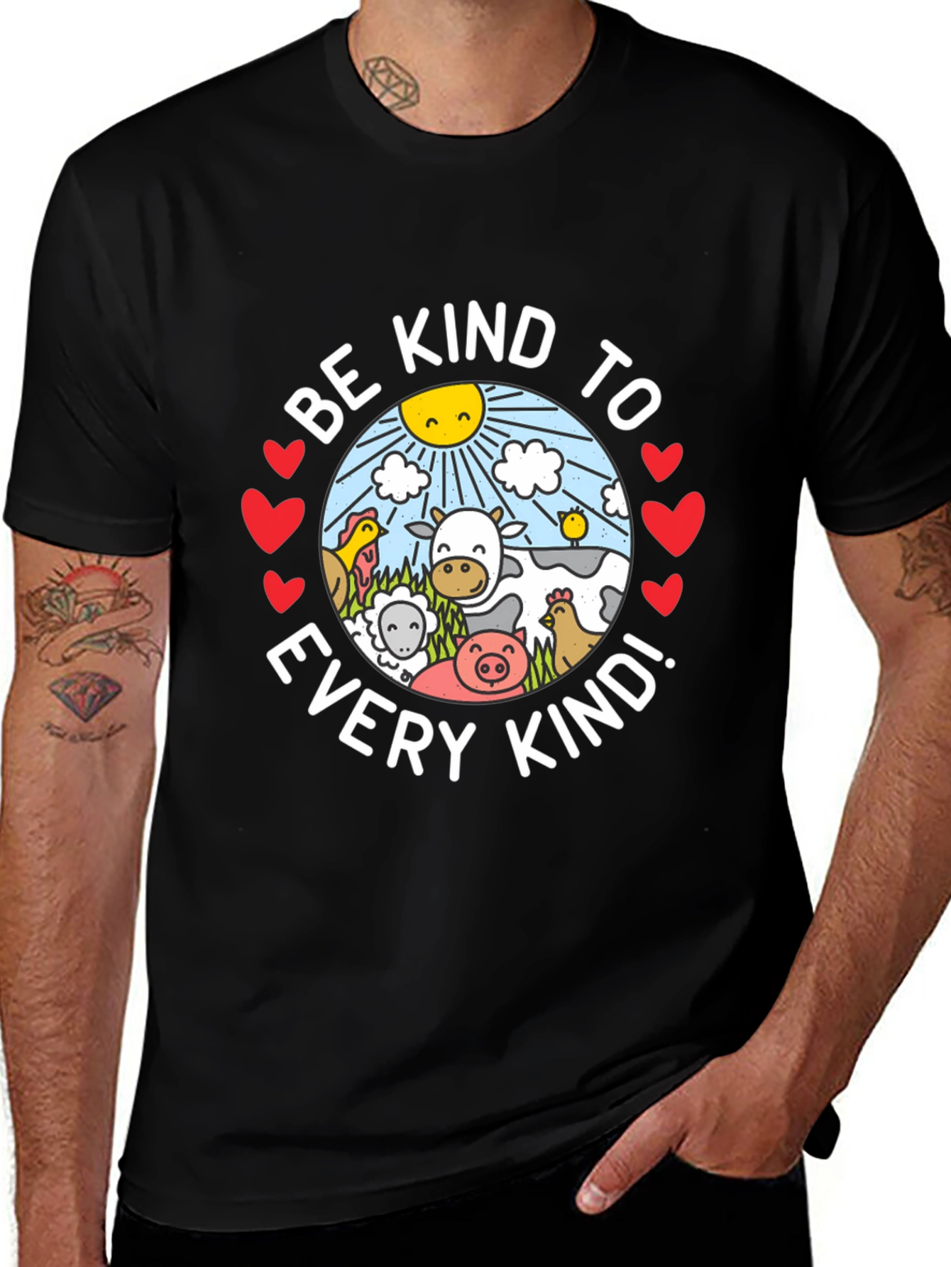 Variant 18 of Be Kind to Every Kind! Graphic Tee