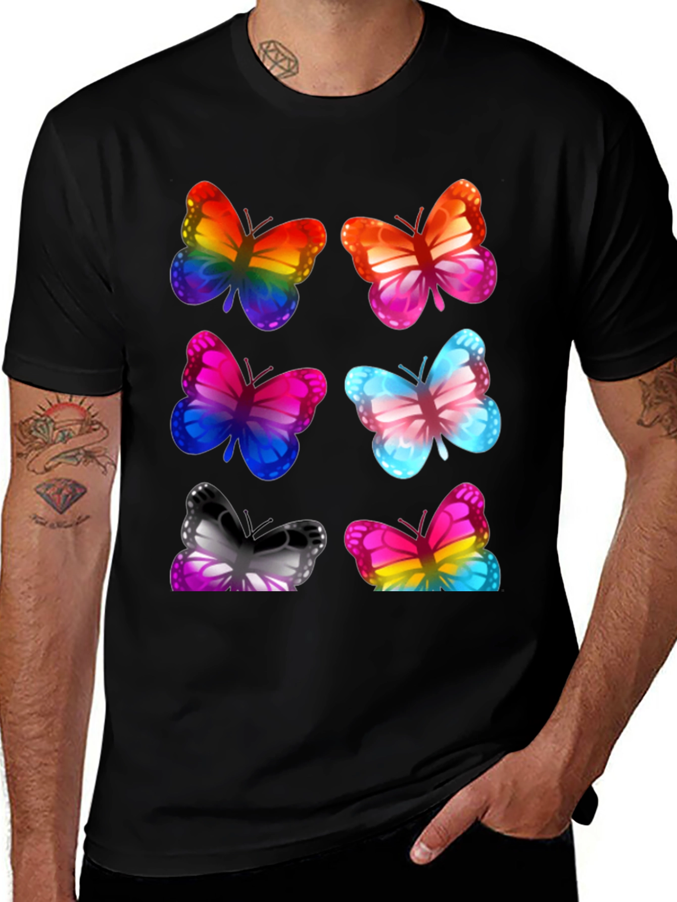 Pride Butterfly T-Shirt - LGBTQ+ Inclusion