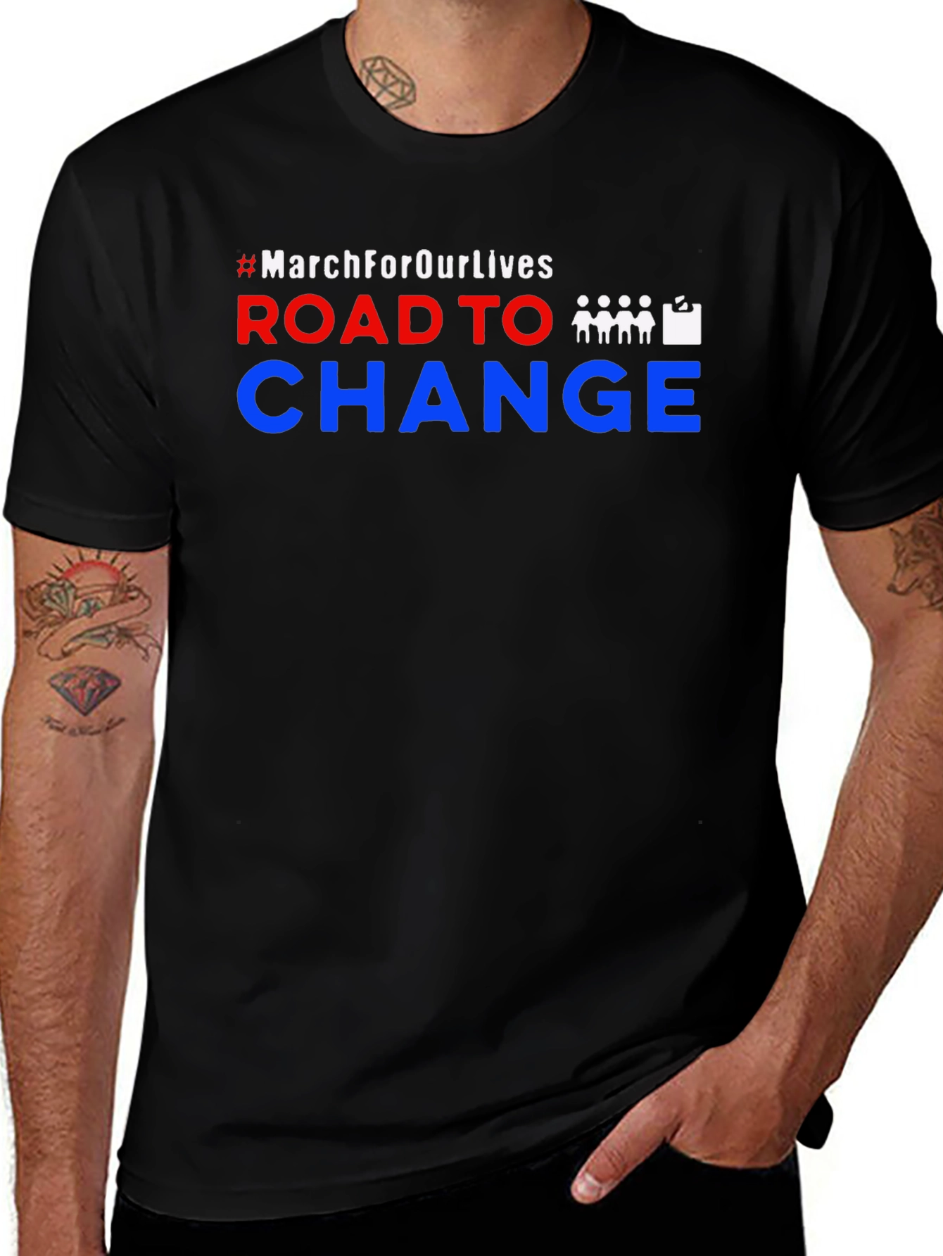 Variant 13 of March For Our Lives Road To Change T-Shirt