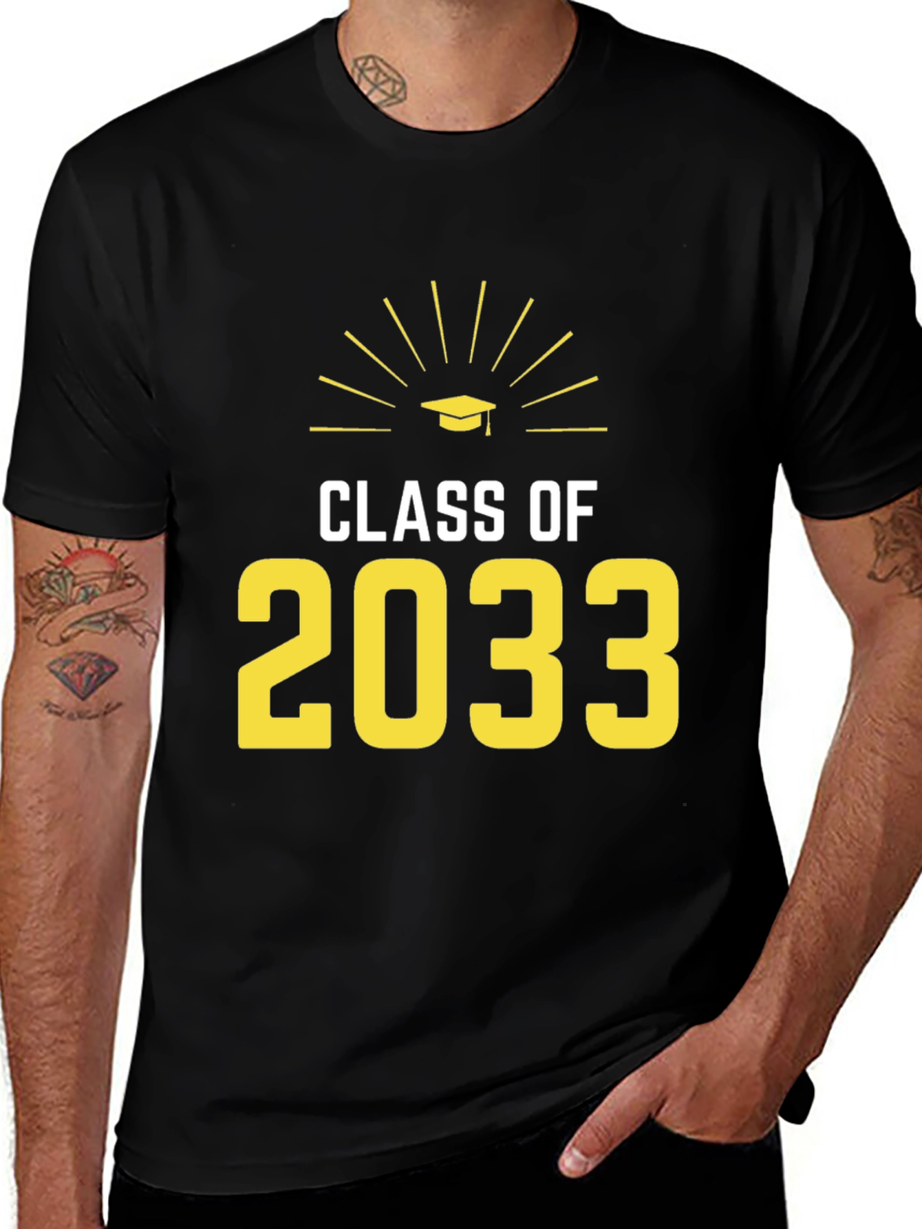 Variant 17 of Class of 2033 Graduation T-Shirt