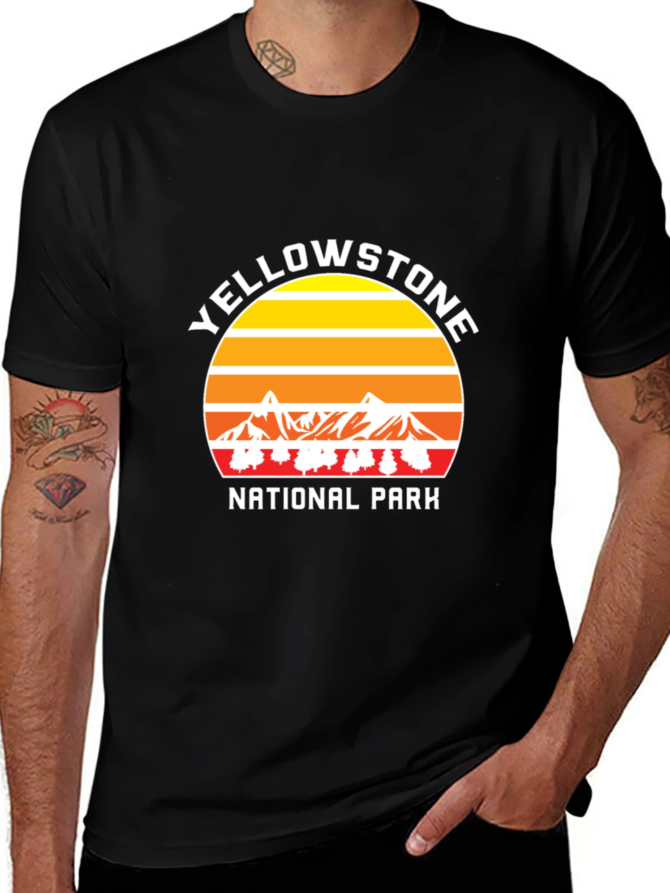 Variant 20 of Yellowstone National Park Graphic Tee