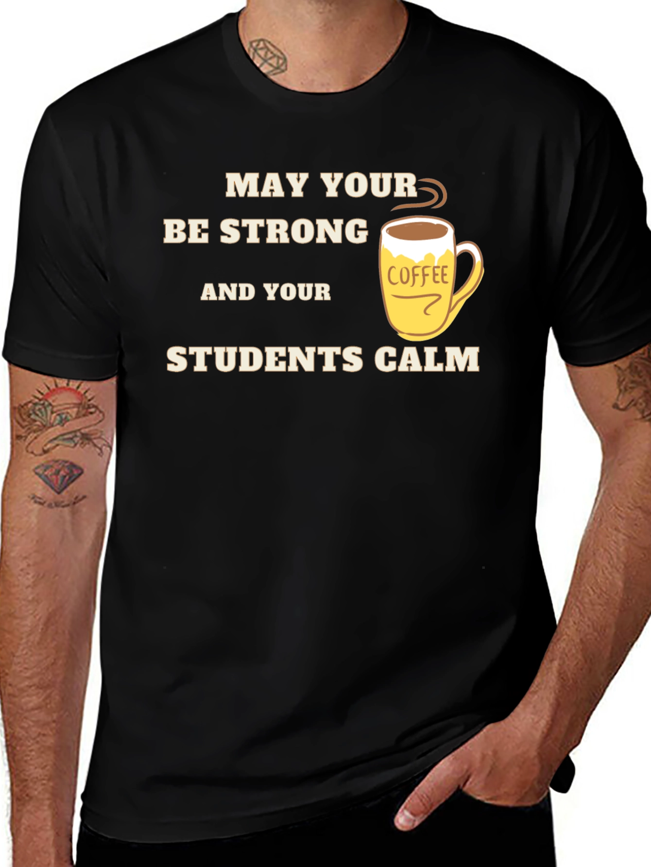 Variant 16 of Strong Teacher Coffee T-Shirt