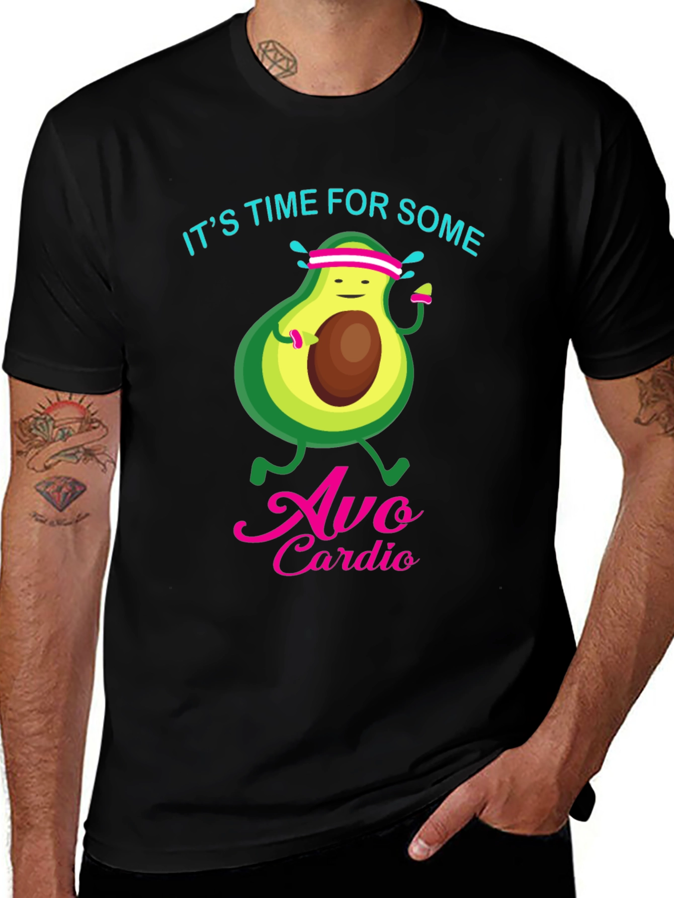 Avo Cardio T-Shirt - Funny Workout Tee