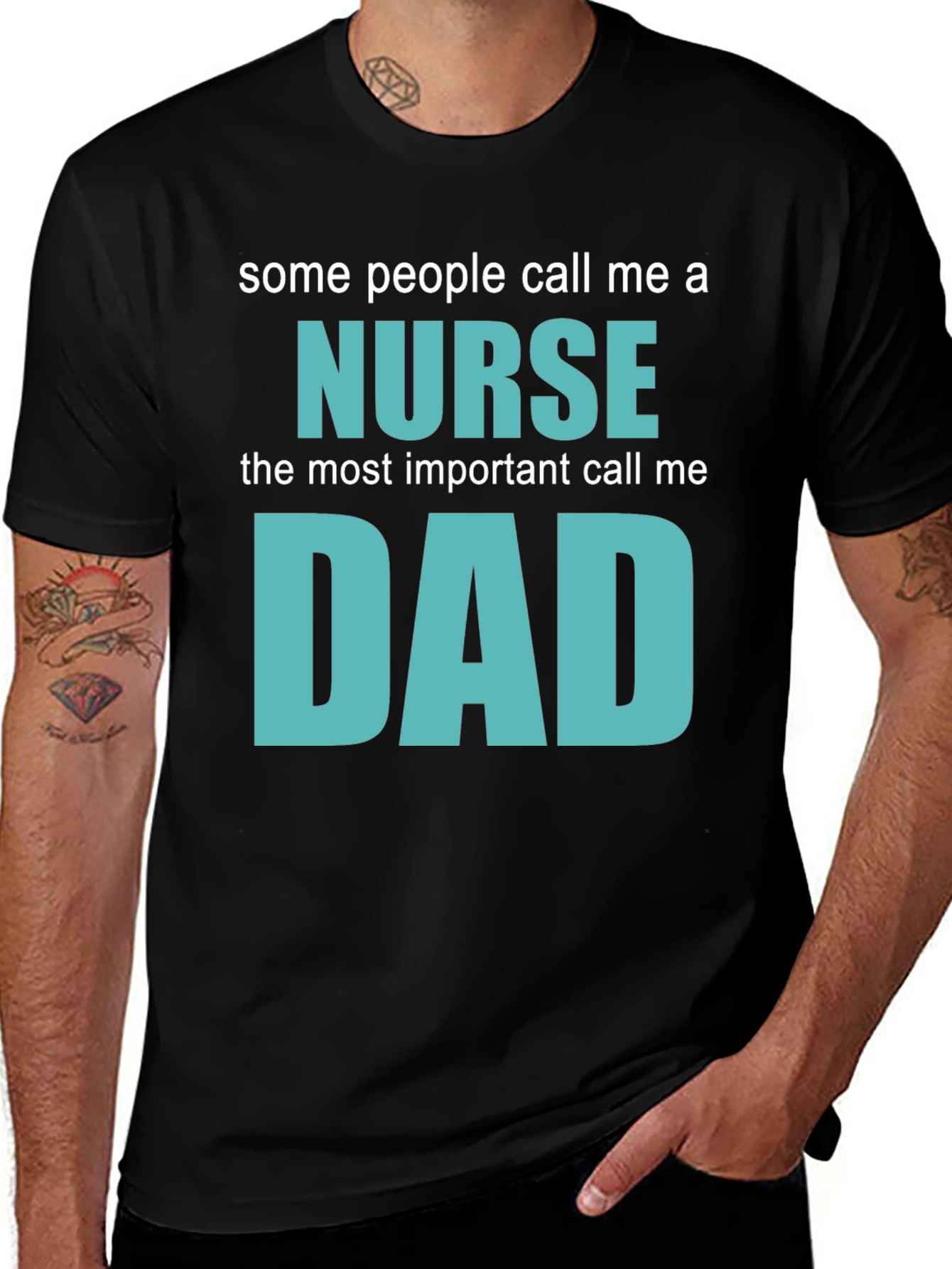 Variant 17 of Nurse Dad T-Shirt - Gift for Nurse Dads