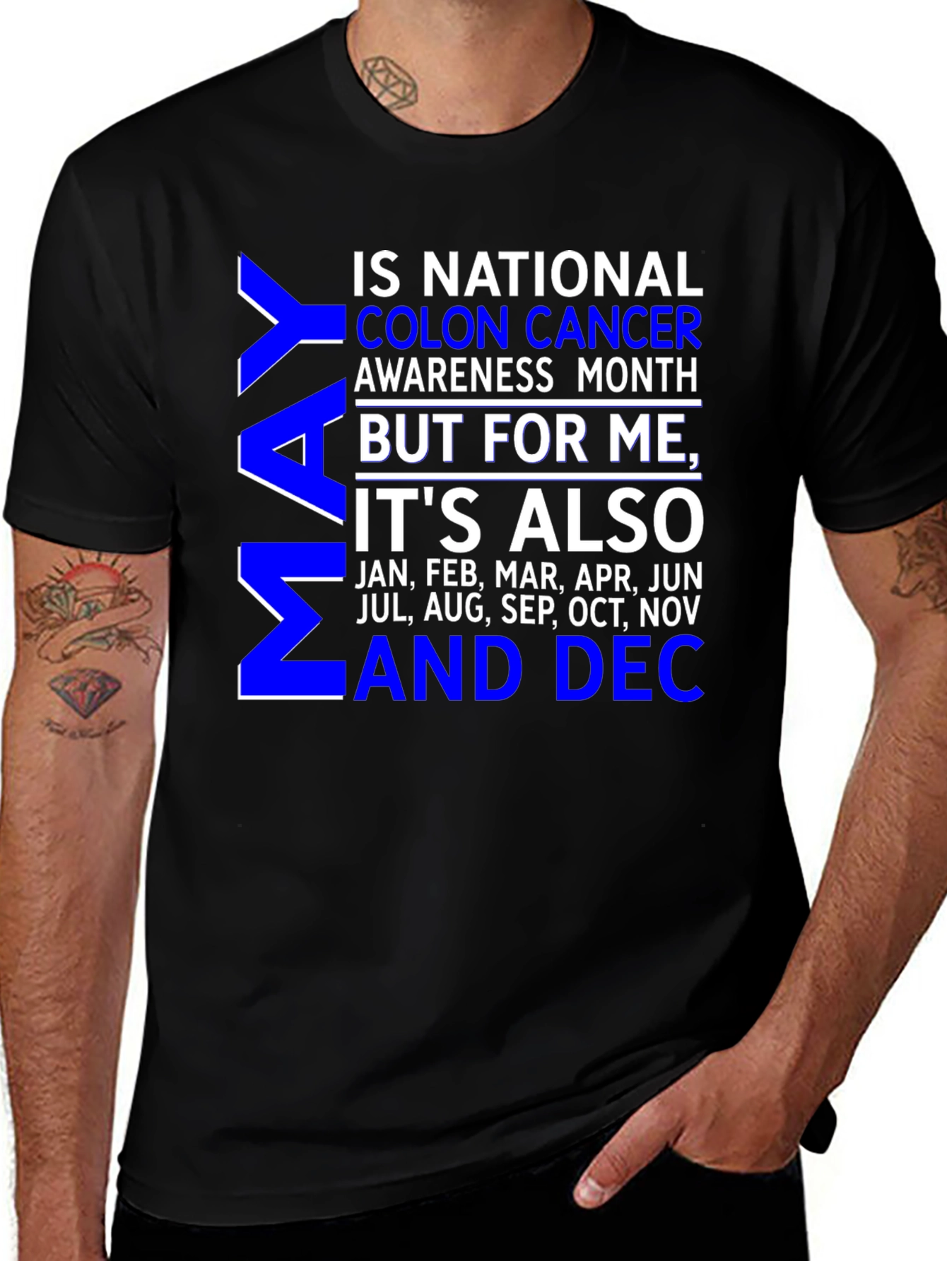 Colon Cancer Awareness Month T-Shirt