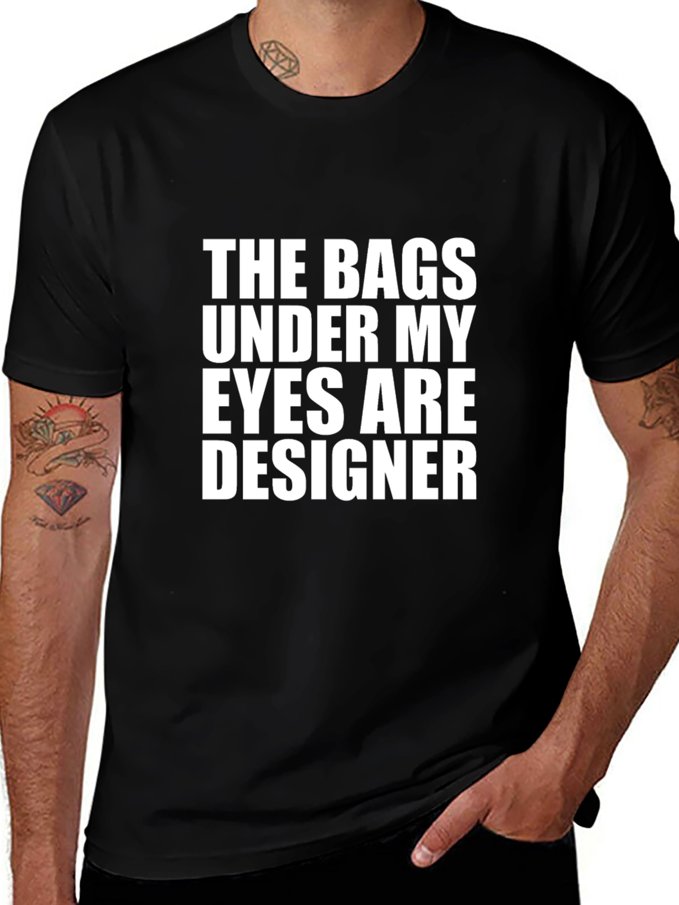 Variant 27 of Designer Bags Under Eyes Graphic T-Shirt