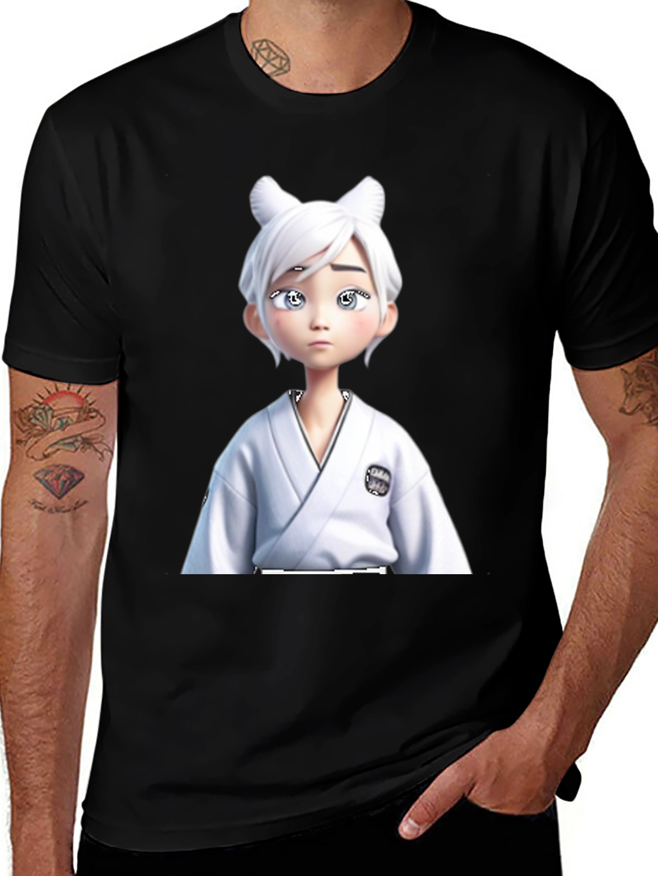Anime Style Karate Kid T-Shirt