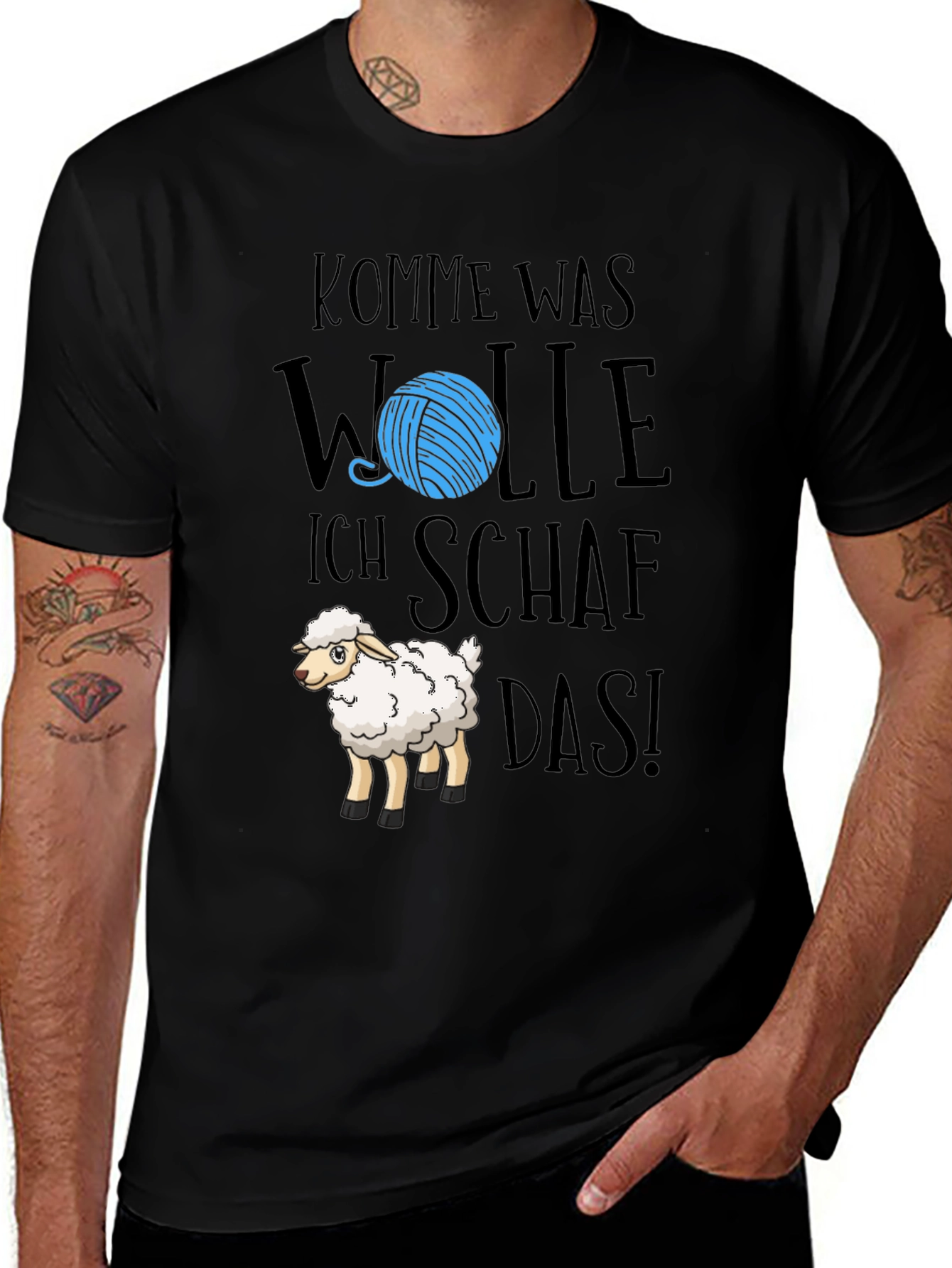 Variant 8 of Komm Was Wolle Ich Schaf Das! Graphic Tee
