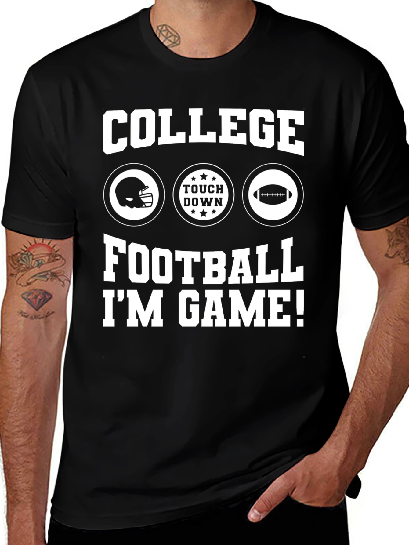 Variant 24 of College Football Graphic Tee