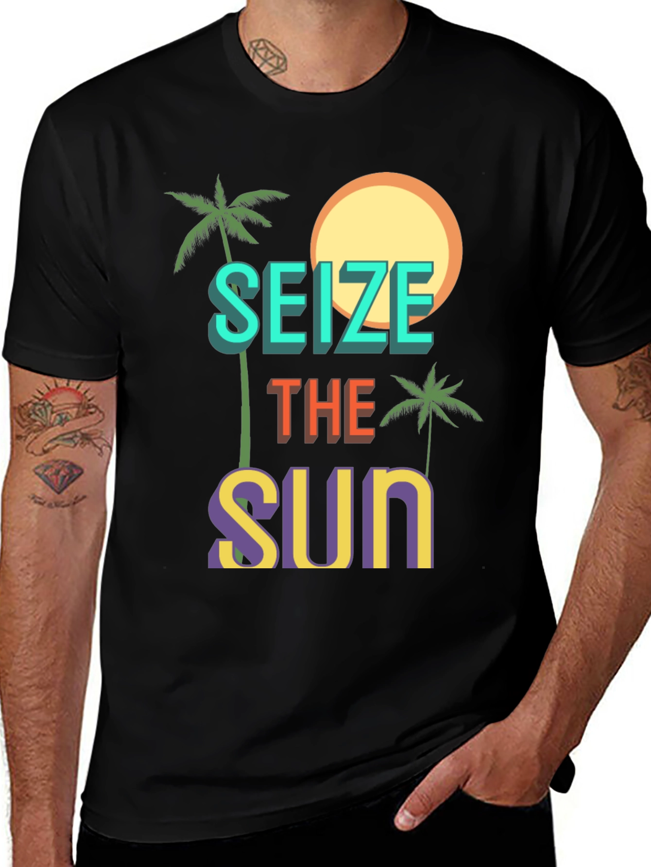 Variant 26 of Seize The Sun Graphic T-Shirt