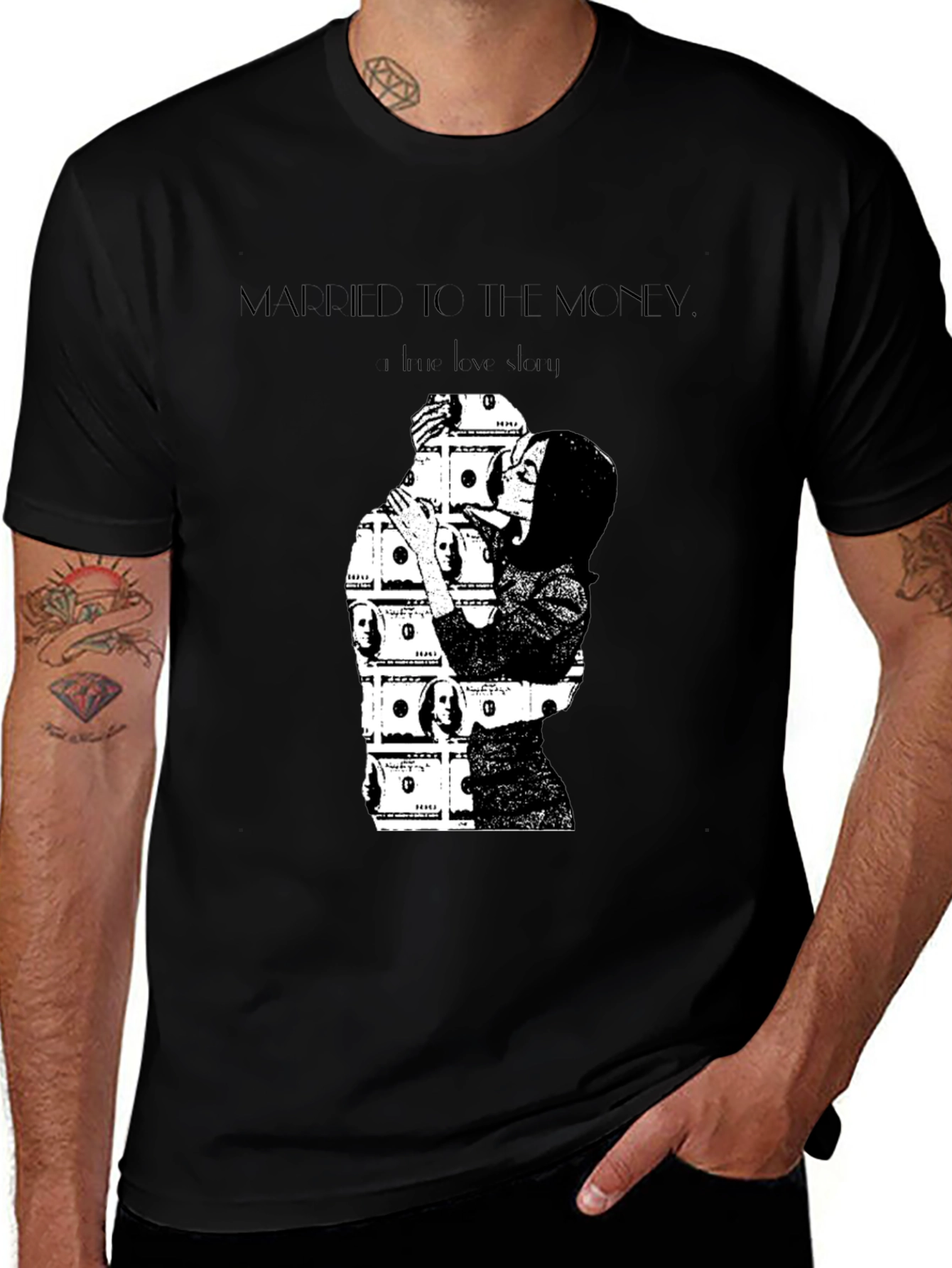 Variant 18 of Married to the Money Graphic T-Shirt