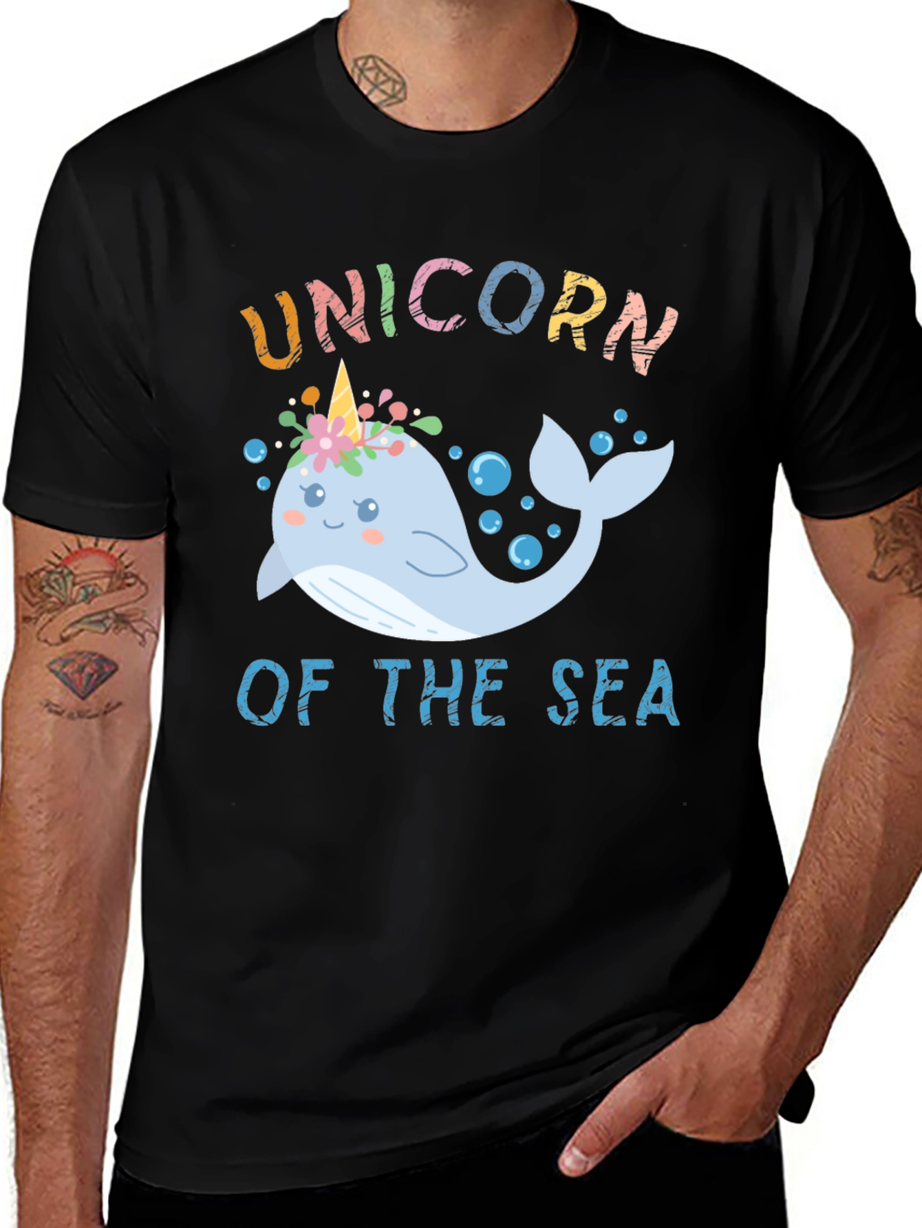 Variant 14 of Unicorn of the Sea Graphic T-Shirt