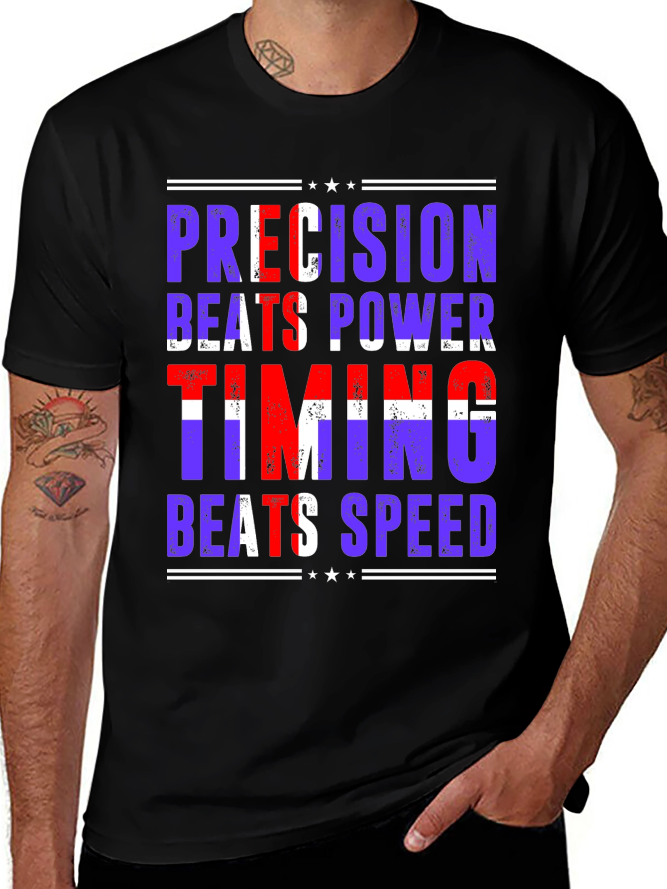 Precision Beats Power T-Shirt