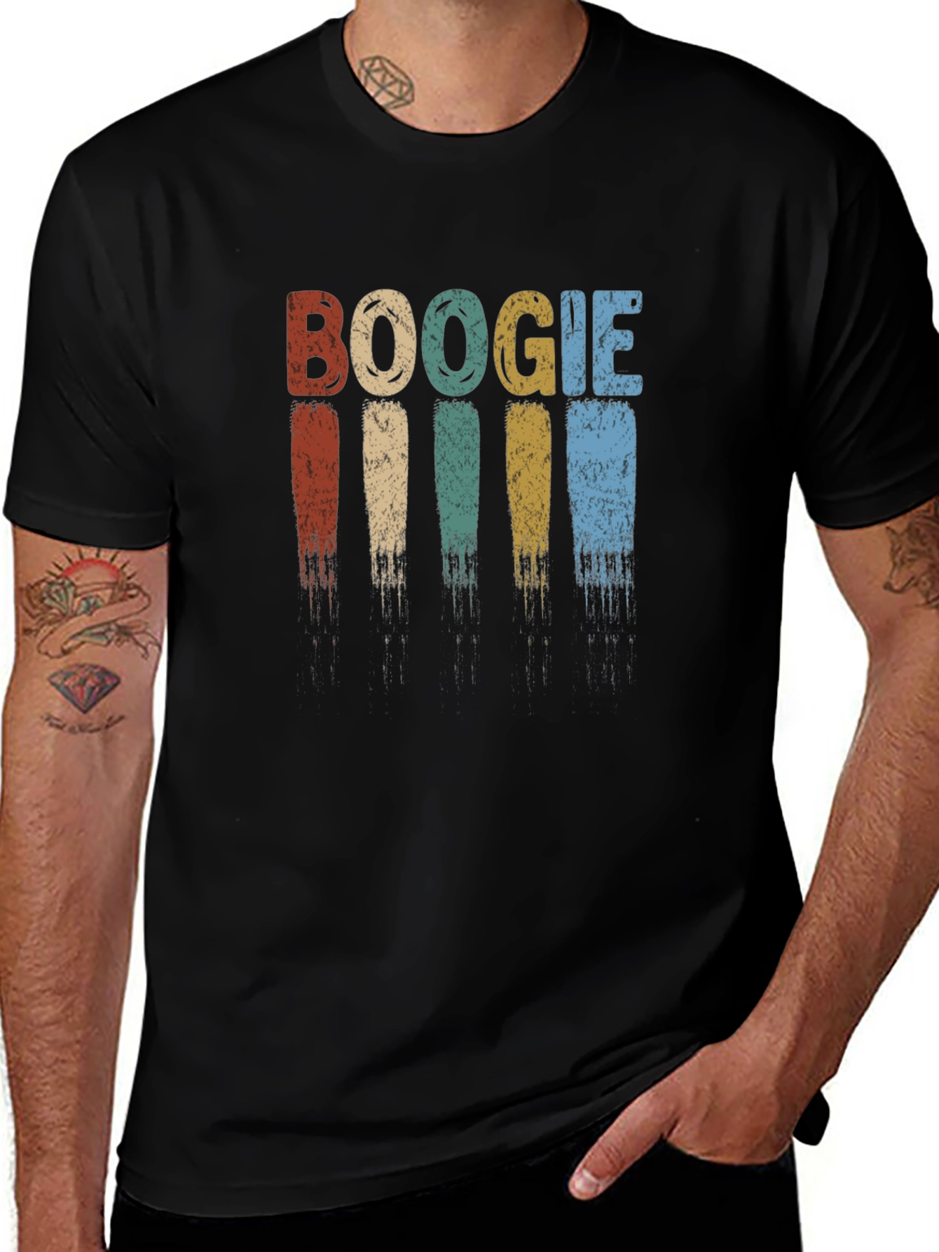 Variant 10 of Retro Boogie Graphic Tee - Vintage Style Unisex T-Shirt