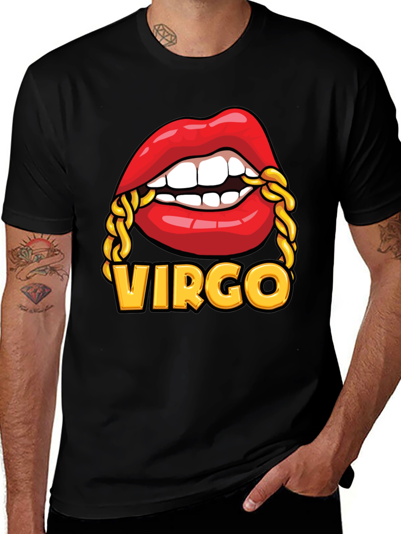 Variant 14 of Virgo Lips Graphic Tee