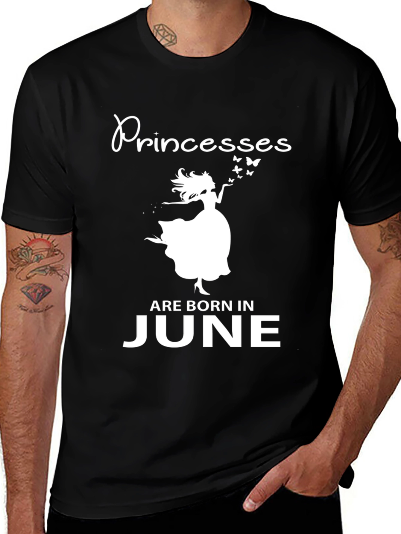 Variant 24 of Princesses Are Born In June T-Shirt