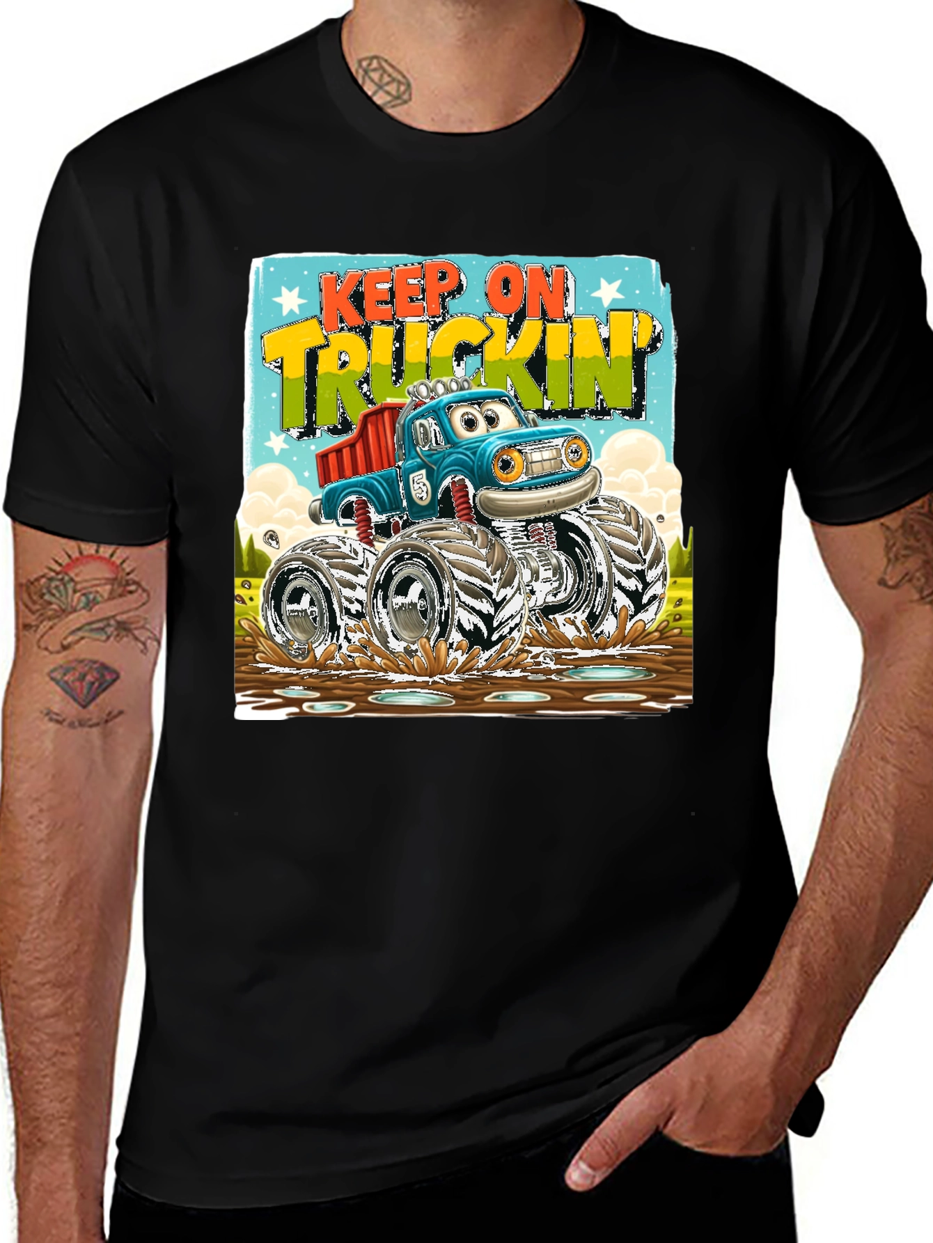Variant 8 of Keep on Truckin' Graphic Tee
