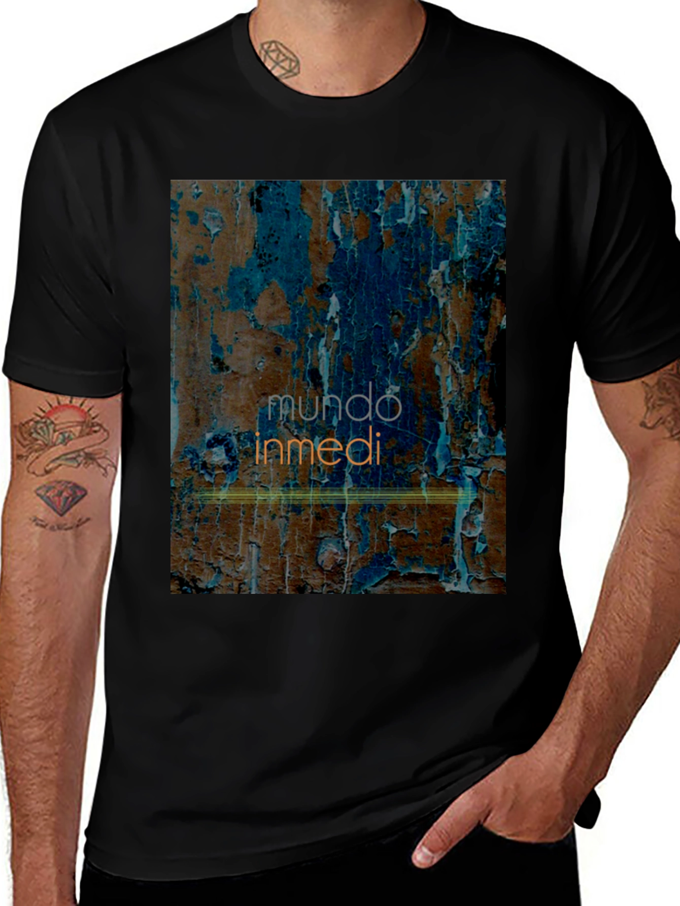 Variant 11 of Mundo Inmedi Art Graphic Tee