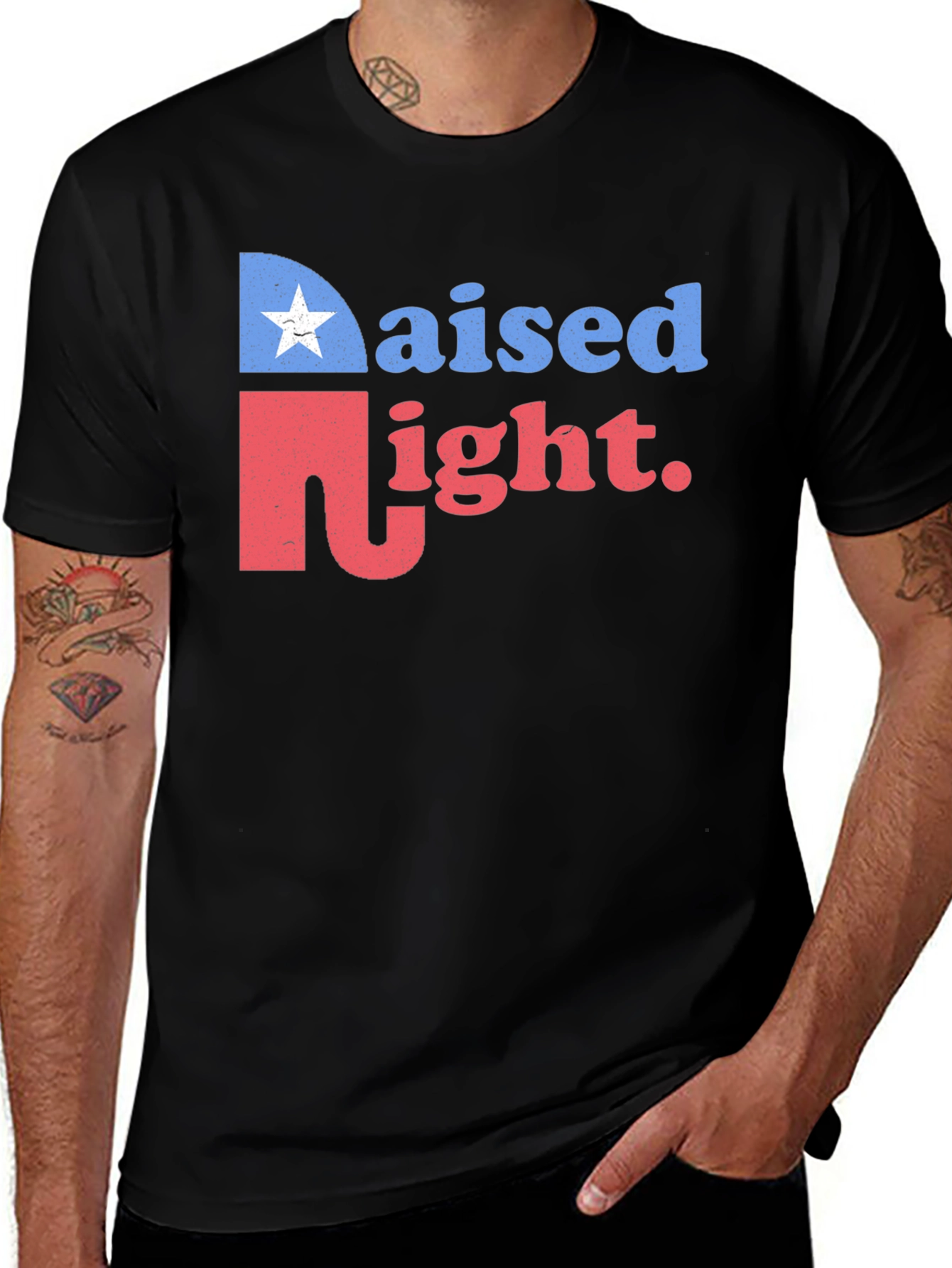 Variant 19 of Raised Right Graphic T-Shirt