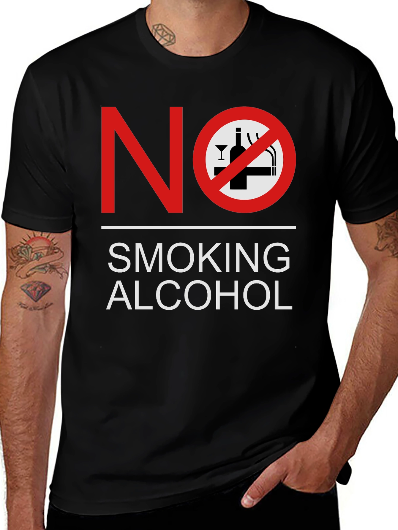 Variant 13 of No Smoking & Alcohol T-Shirt