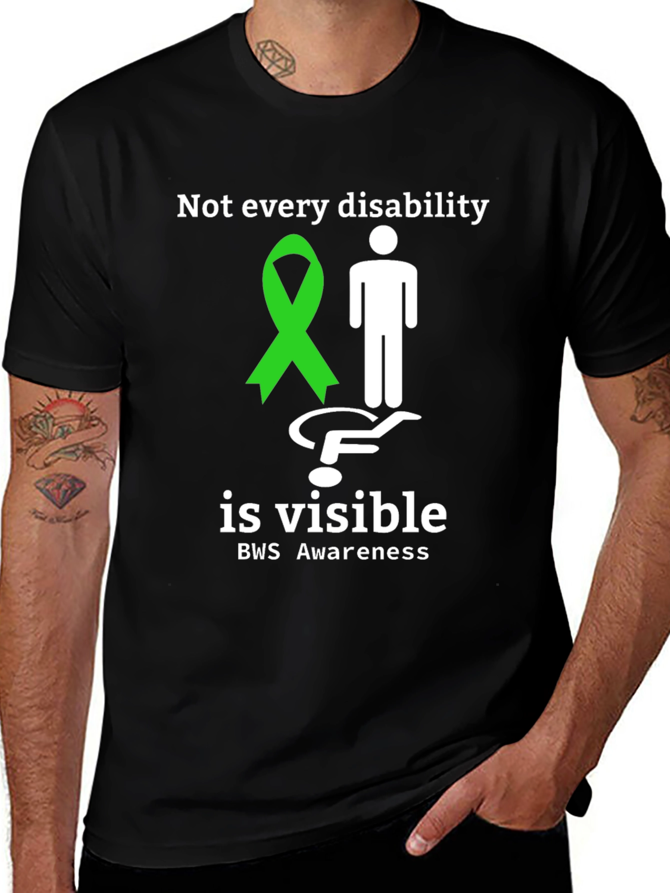 Not Every Disability Is Visible Awareness Tee