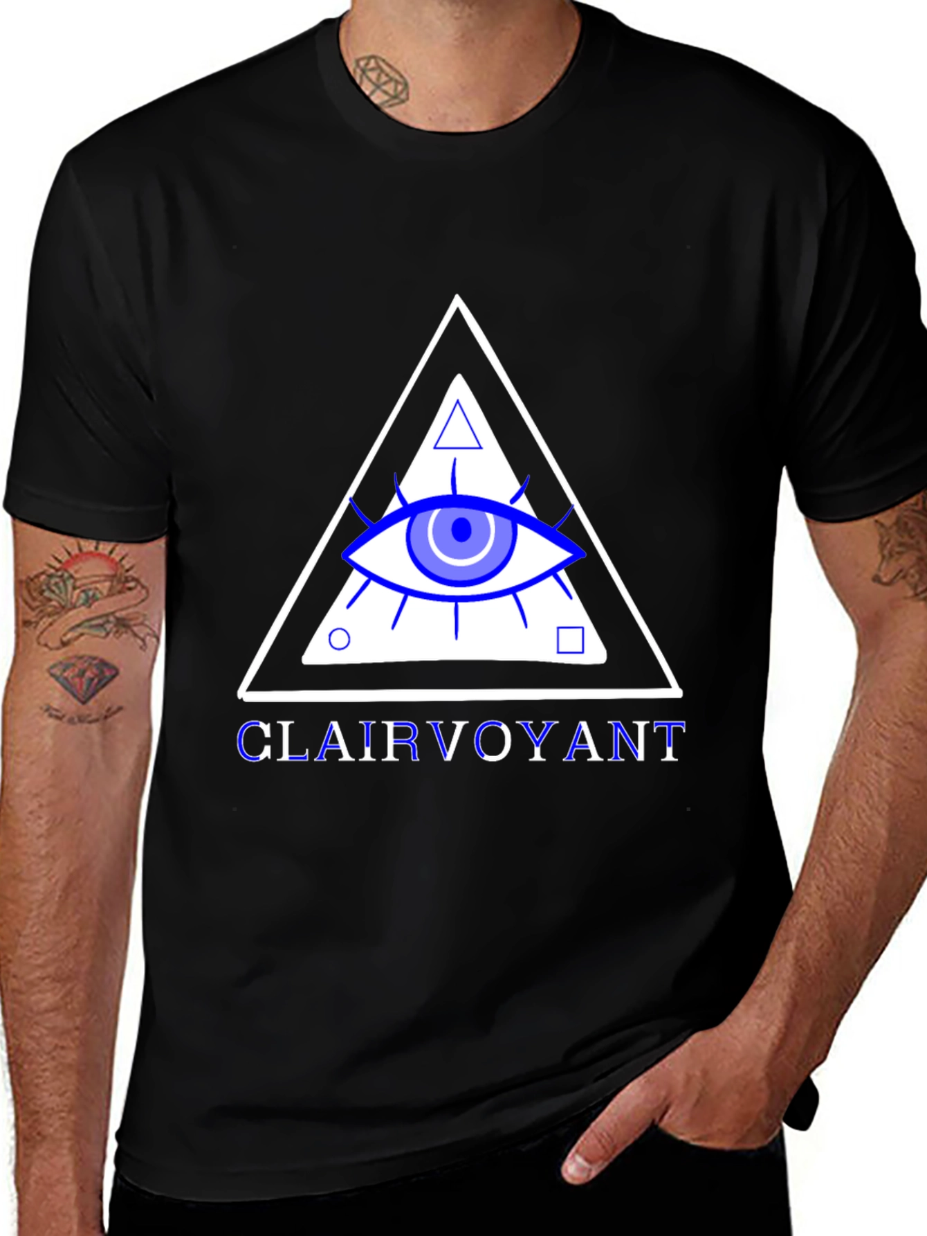 Variant 22 of Clairvoyant Eye T-Shirt - Illuminati Symbol Tee
