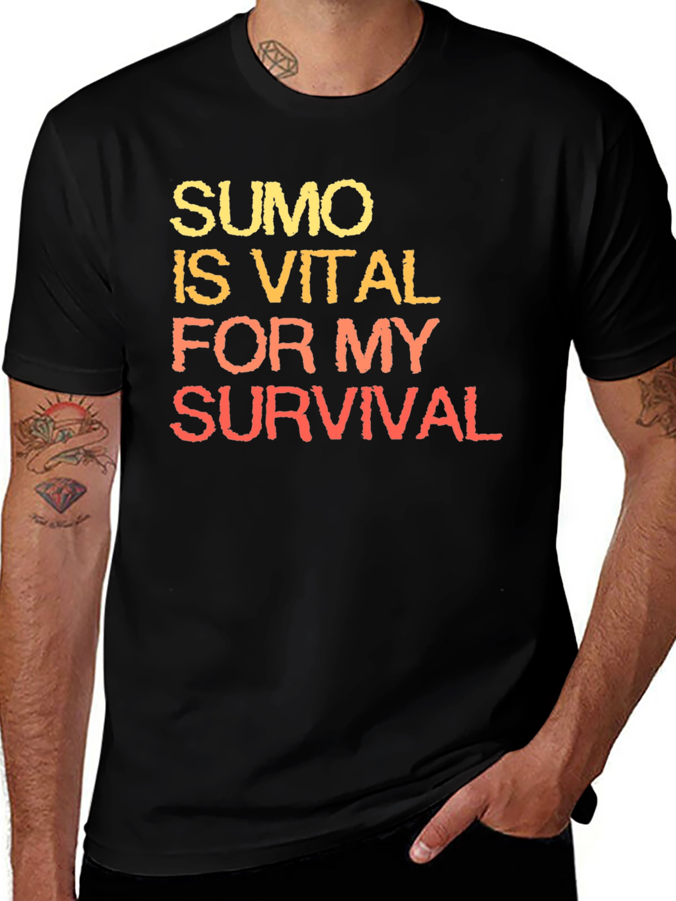 Variant 29 of Sumo Is Vital T-Shirt