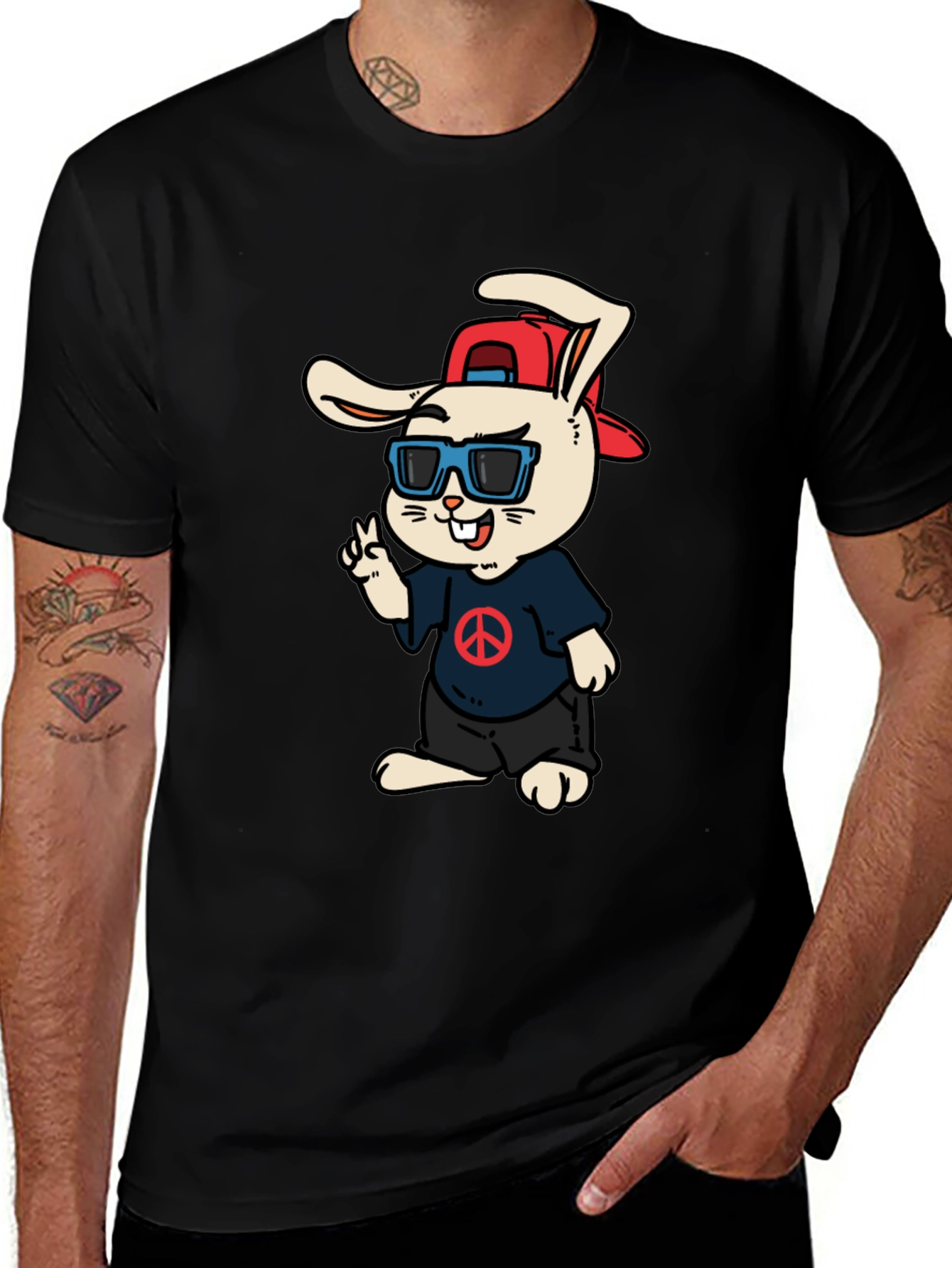 Variant 10 of Cool Rabbit T-Shirt